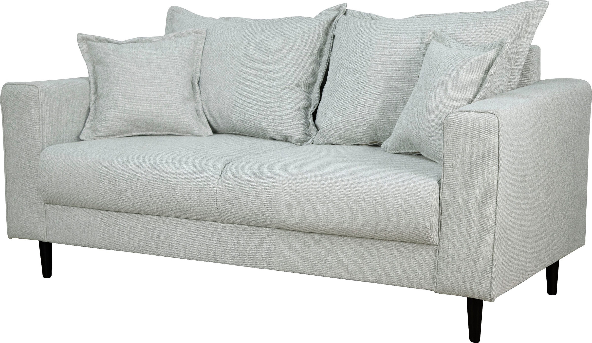 Home affaire 2-Sitzer »VEYRAS, hoher Sitzkomfort, Masse B/T/H: 162/84/76 cm«, mit Wellenunterfederung, incl. Rückenkissen und Zierkissen