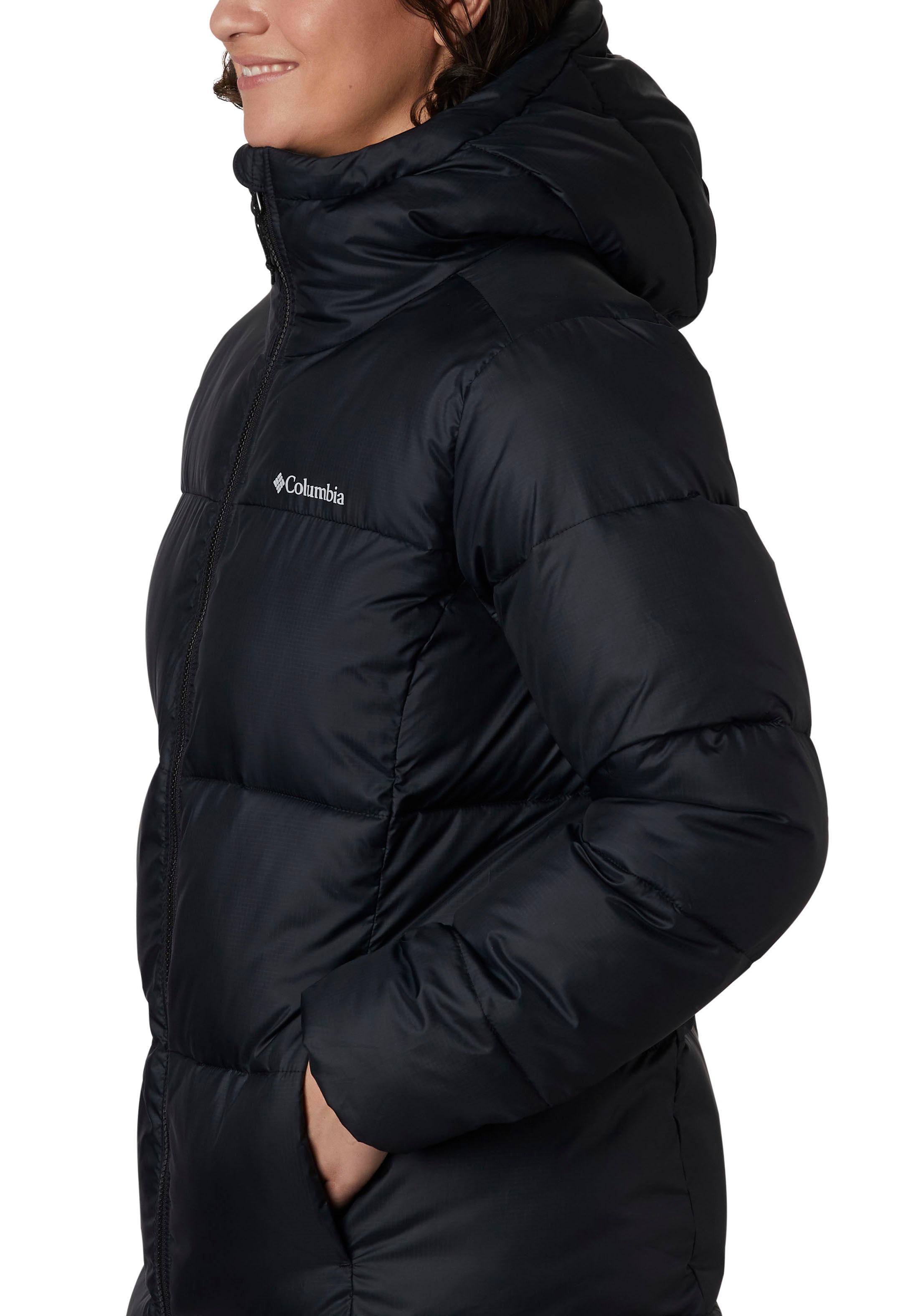 Columbia Steppjacke »Puffect Mid Hooded Jacket«, mit Kapuze