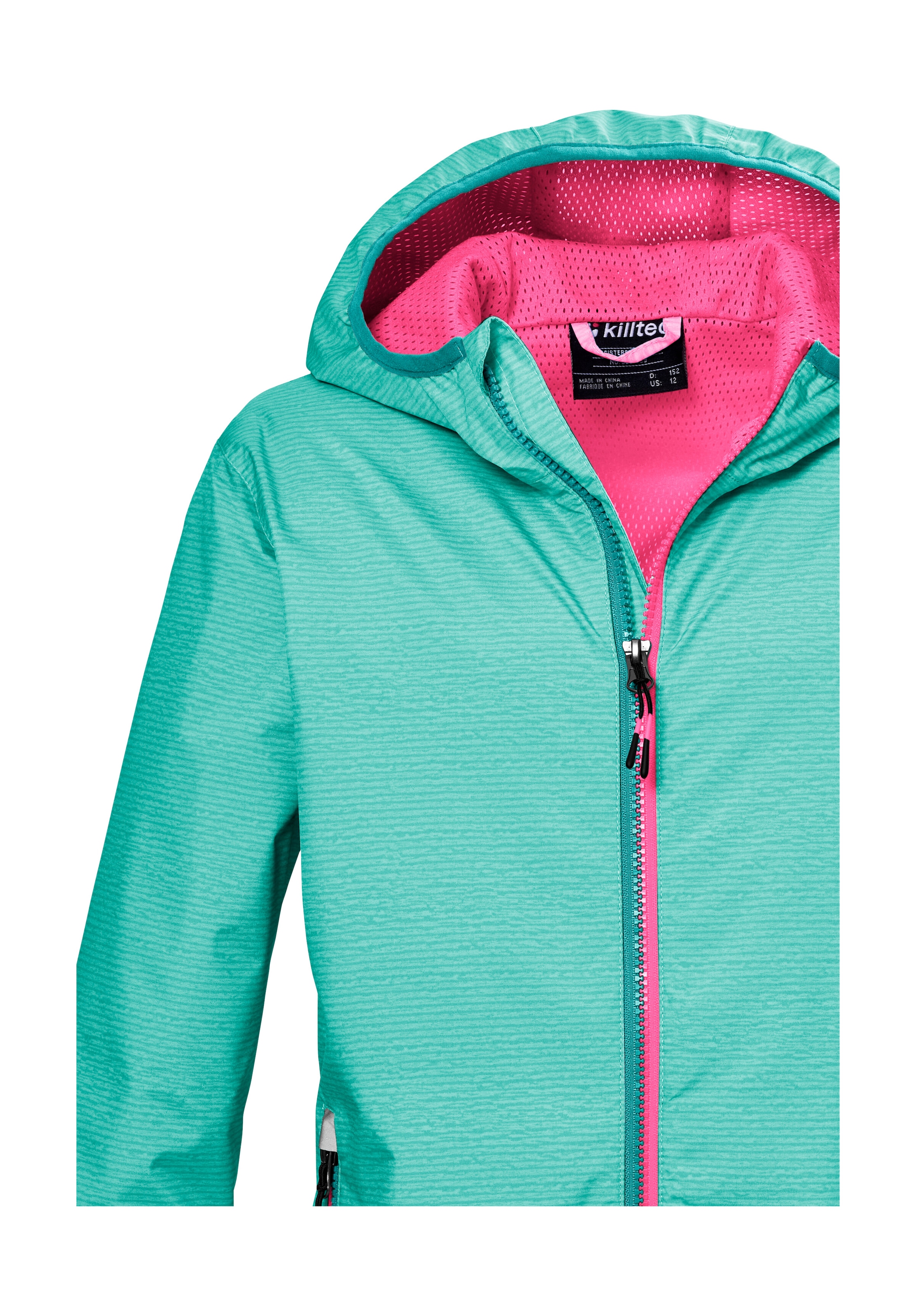 Killtec Funktionsjacke »KOS 138 GRLS JCKT« Kinderjacke: wasserdicht, reflektierend, elastisch