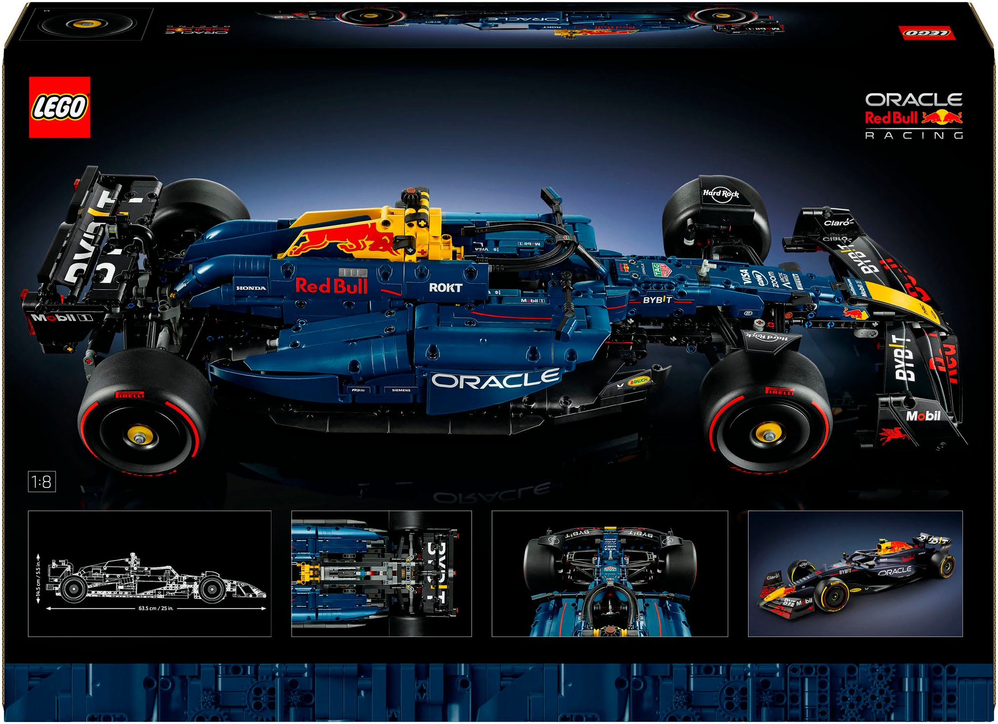 LEGO® Pions de construction »Oracle Red Bull Racing RB20 F1 Rennauto (42206), LEGO Technic« Made in Europe