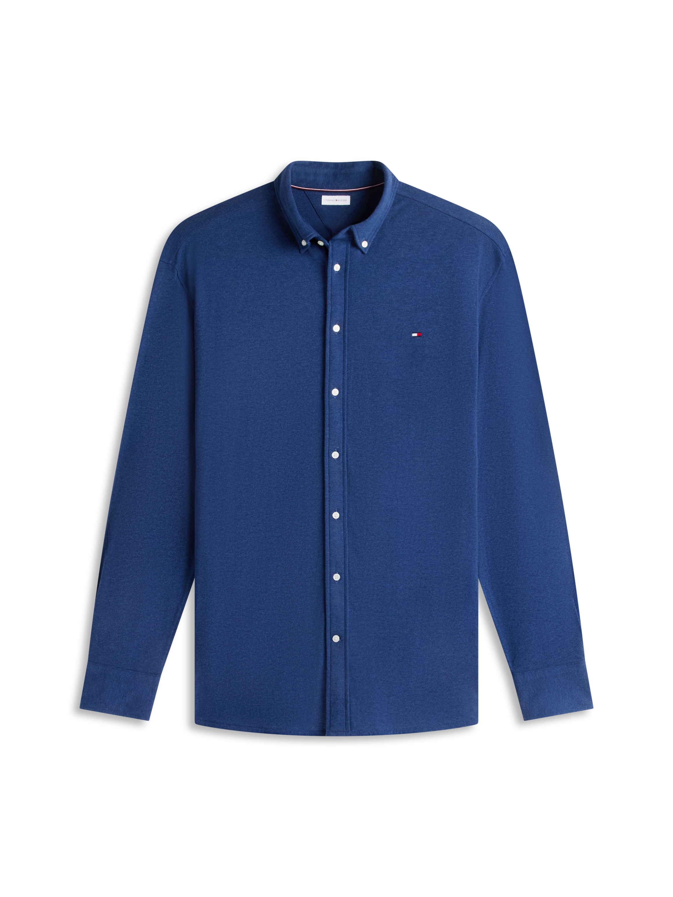 Tommy Hilfiger Big & Tall Chemise à manches longues »BT-KNIT PIQUE FEATHERWEIGHT SLIMFIT« grandes tailles