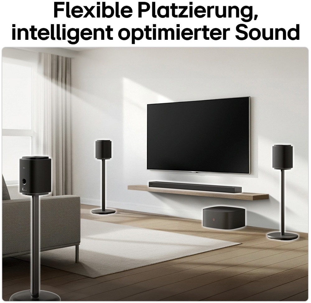 LG Barre de son »Sound Suite H7« 5.1.3 ( 500 W) mit Dolby Atmos FlexConnect-Technologie