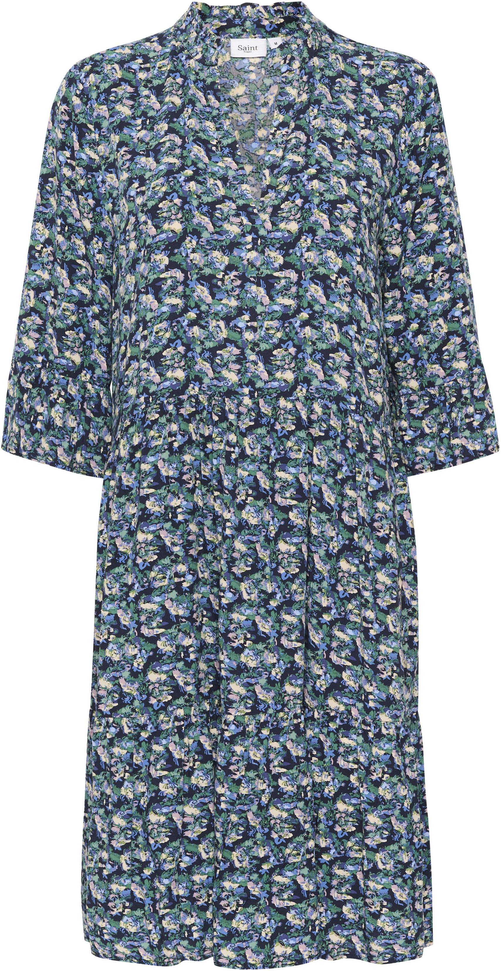 Saint Tropez Sommerkleid »EdaSZ Dress«, mit Volant und 3/4 Ärmel-SAINT TROPEZ 1