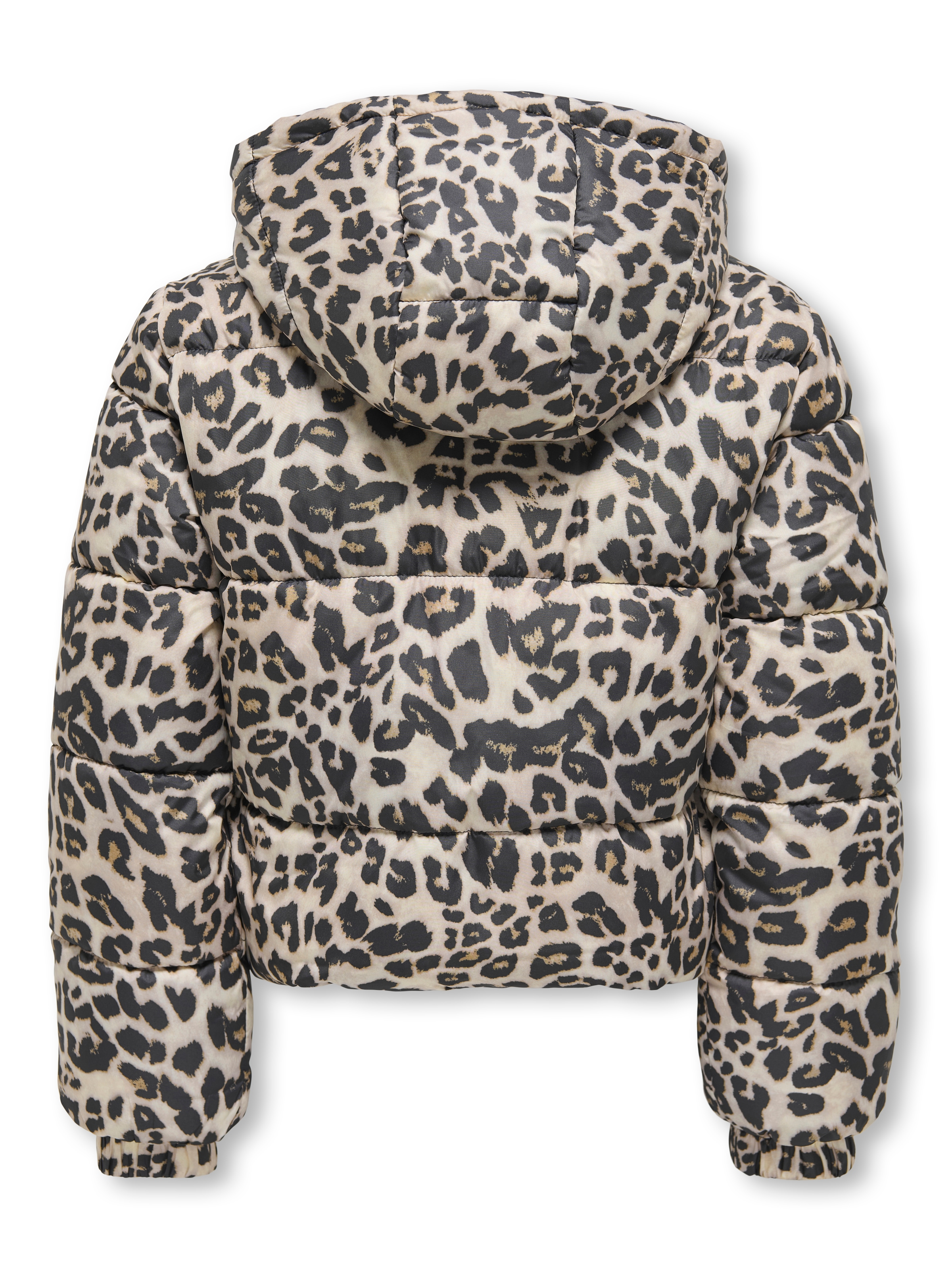 KIDS ONLY Steppjacke »KOGDALIA SHORT PUFFER AOP JACKET CP OTW«, mit Kapuze