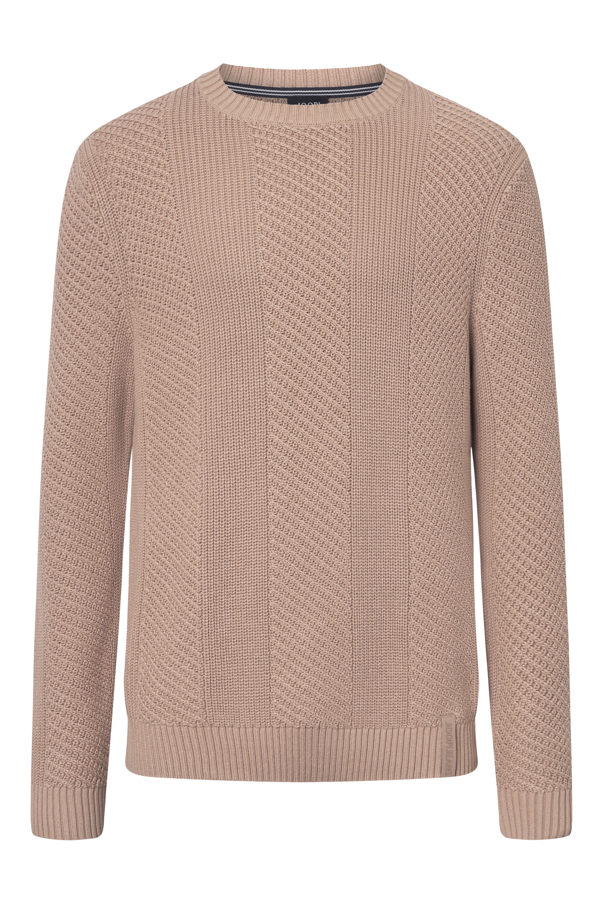 Image of Joop Jeans Rundhalspullover "Silor" mit Strukturmuster