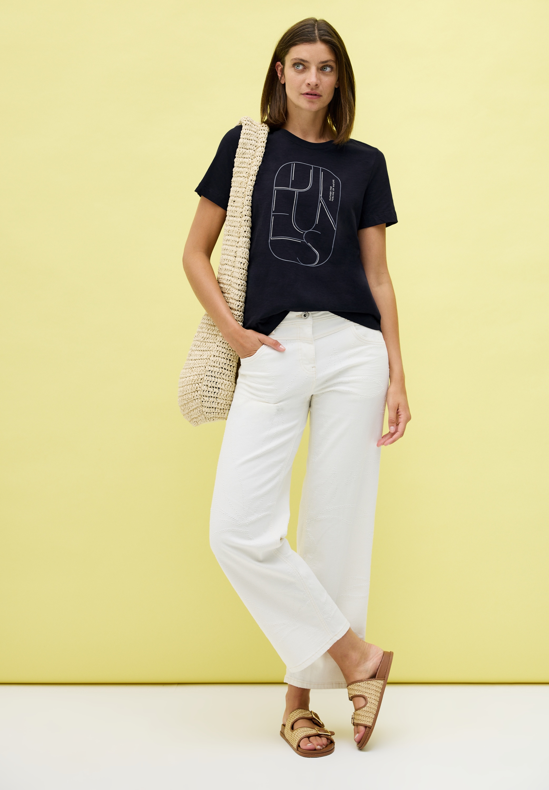 Cecil T-Shirt, mit Artwork