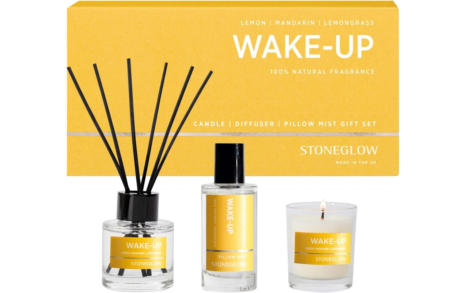 Image of Stoneglow Raumduft "Wake Up 3-teilig, 50 ml"