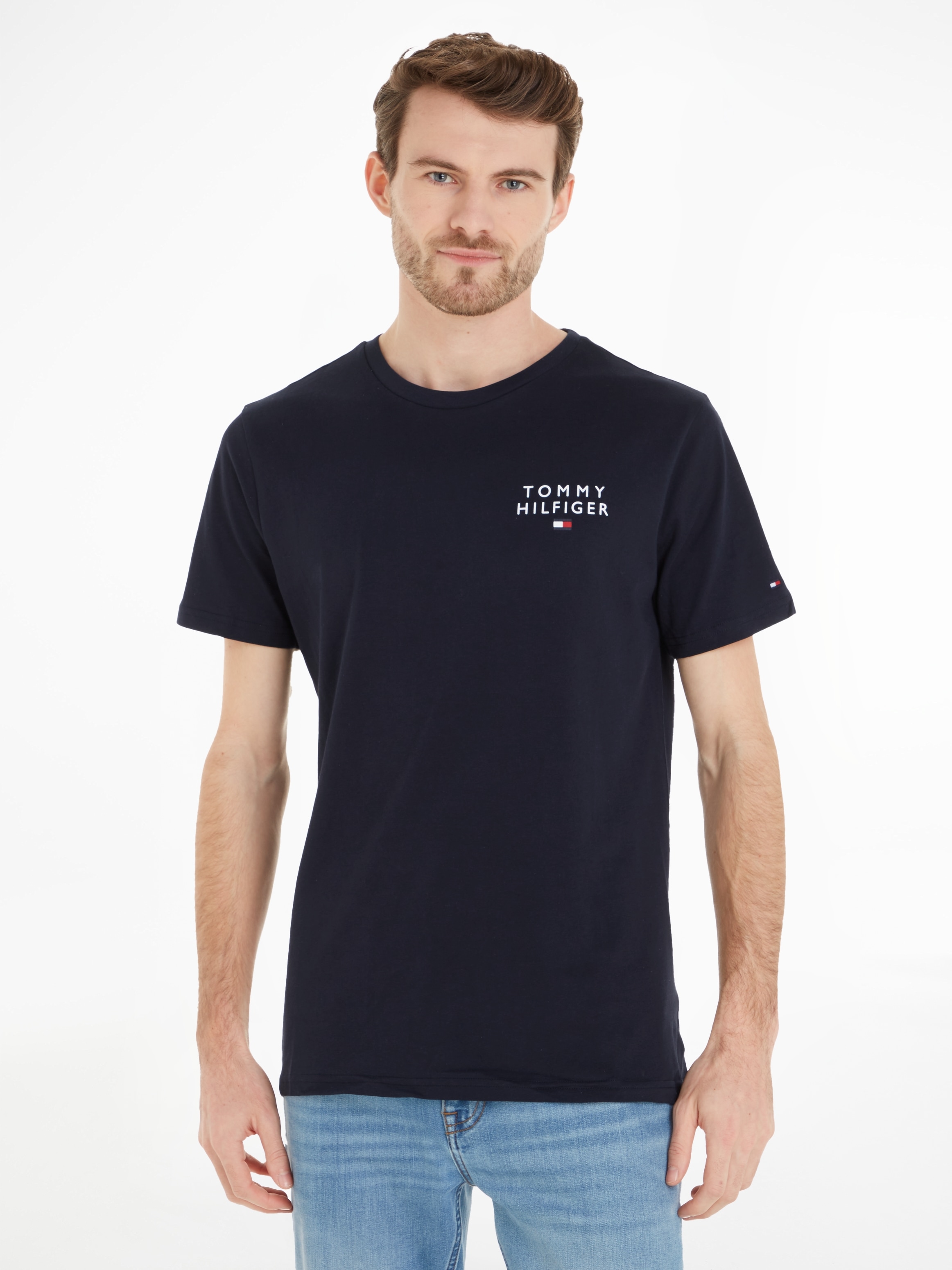 Image of Tommy Hilfiger Underwear T-Shirt "CN SS TEE LOGO" mit Tommy Hilfiger Markenlogo-Druck