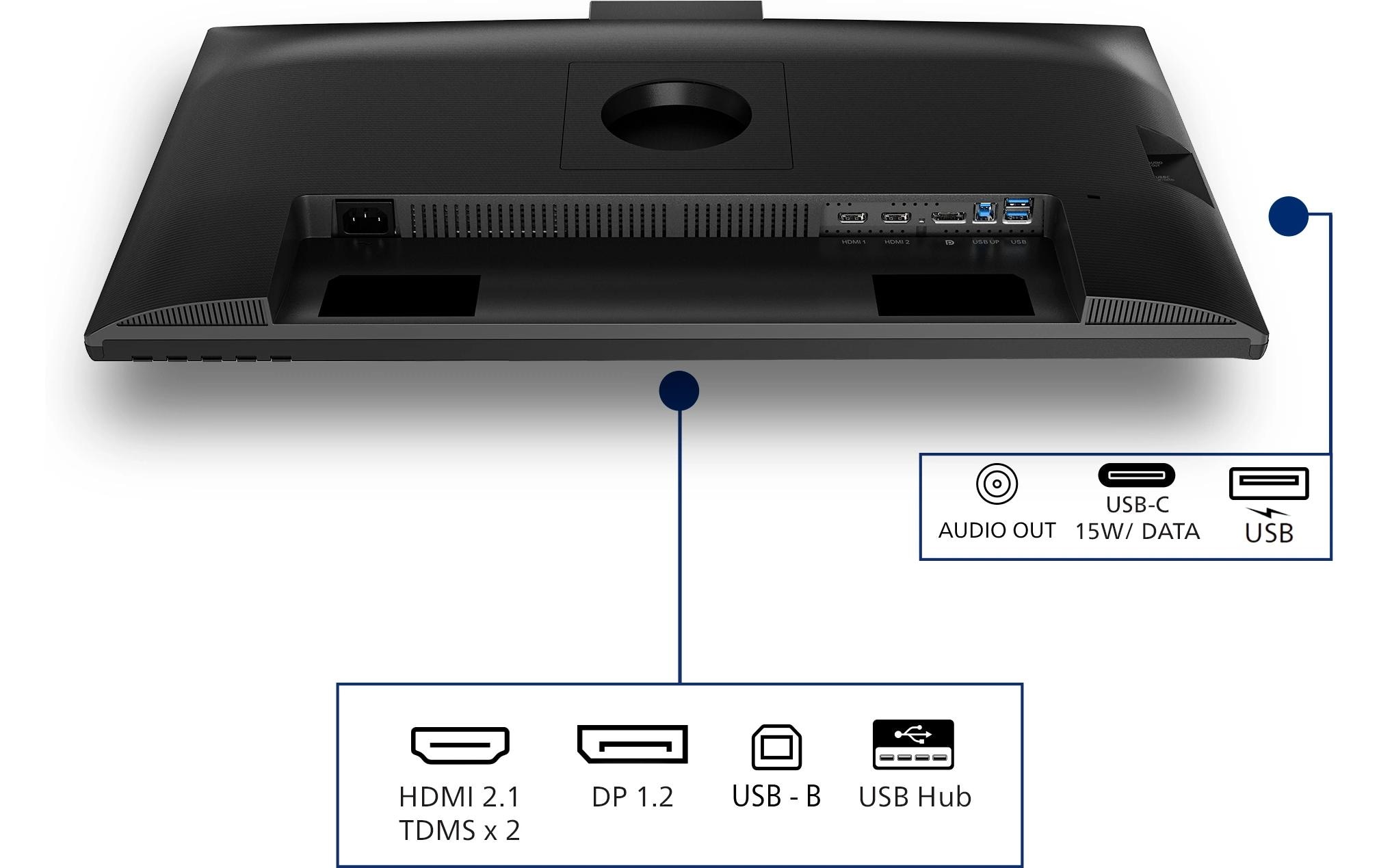 Philips Moniteur ergo »27B2N3500JH« 68,58 cm/27 ″  2560 x 1440 px 4 Reaktionszeit 120 Hz