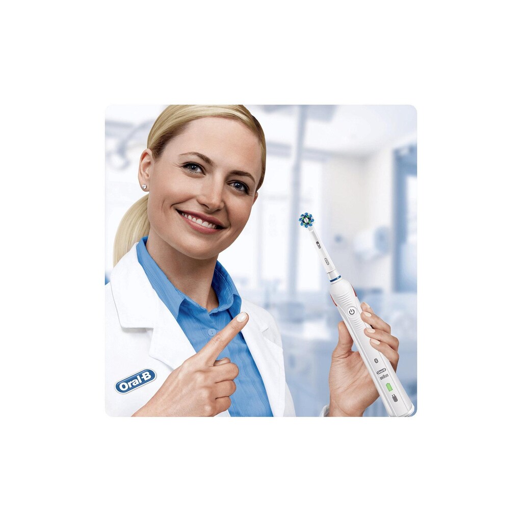Oral-B Elektrische Zahnbürste »SMART 5 5000W«, 1 St. Aufsteckbürsten