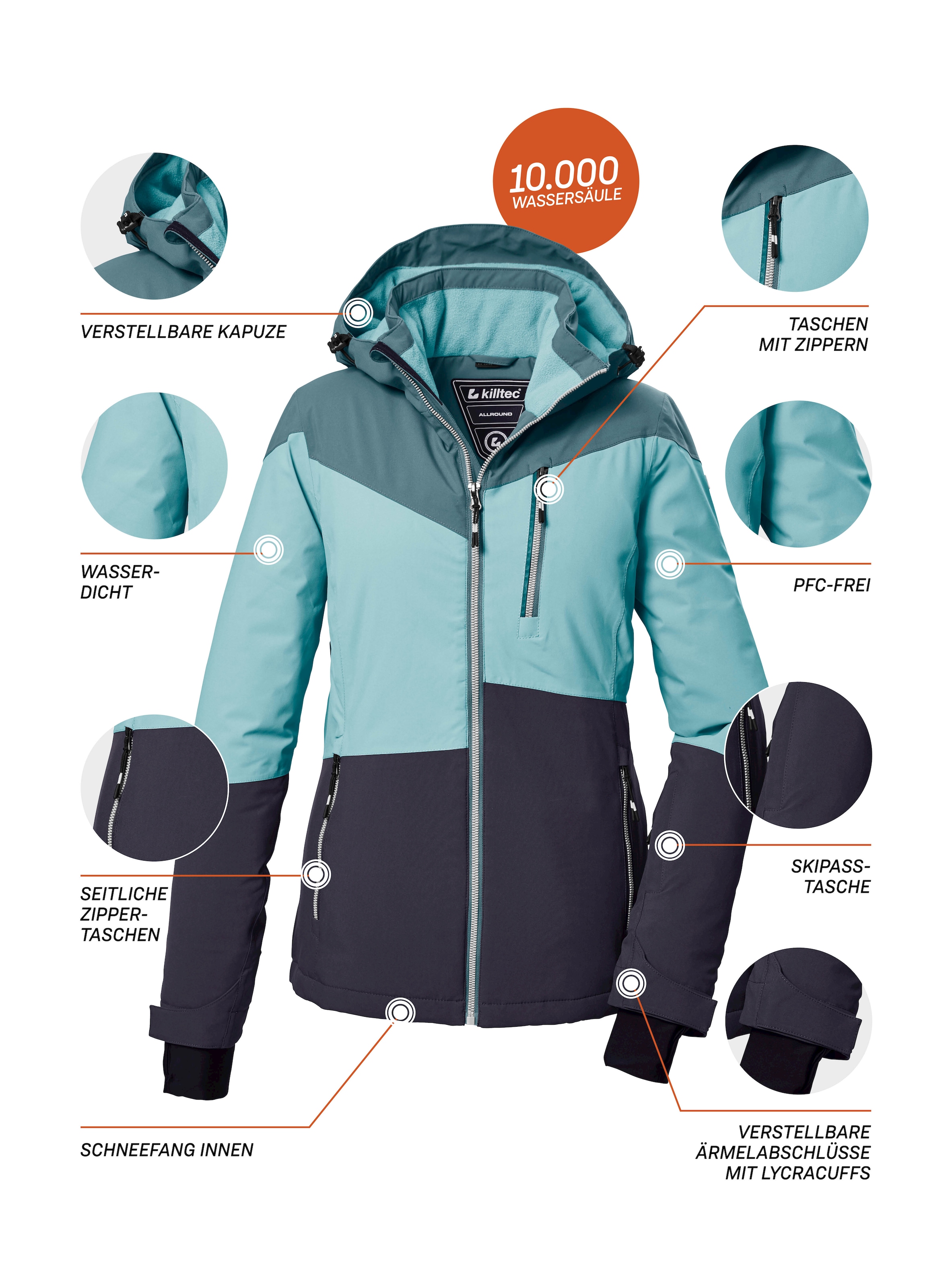 Killtec Skijacke »KSW 197 WMN SKI JCKT«