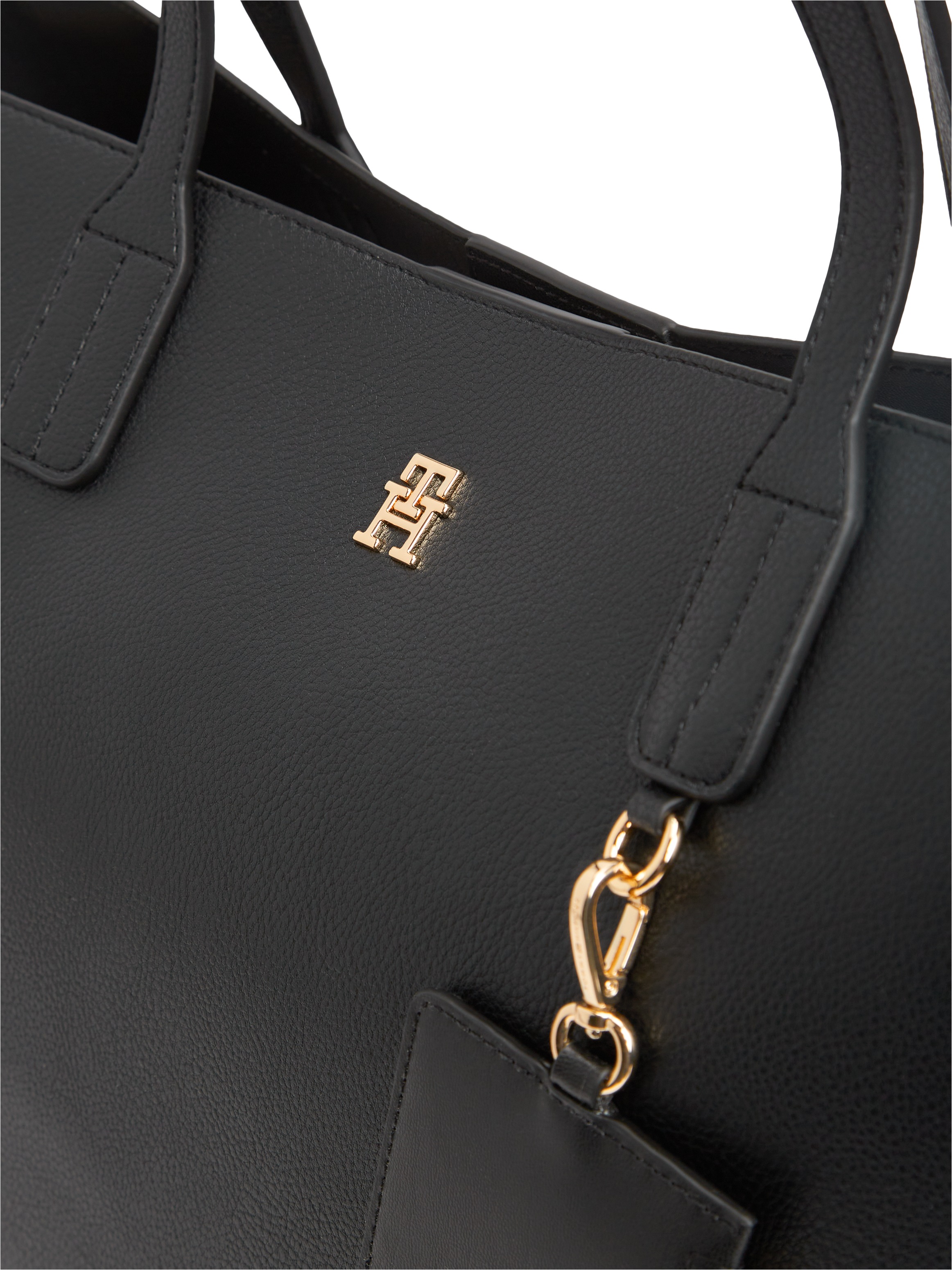 Tommy Hilfiger Tragetasche »TH ICON TOTE« Damen Handtasche, Shopper mit doppeltem Henkel