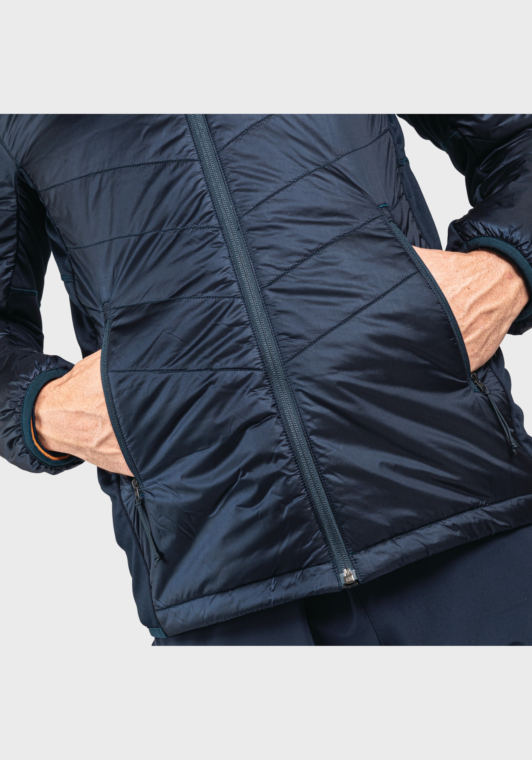 Schöffel Outdoorjacke »Hybrid Jacket Stams M«, mit Kapuze