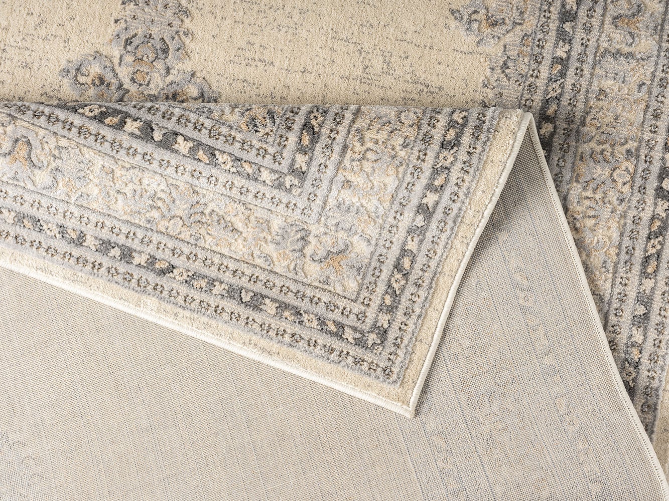 GOODproduct Teppich »Banli, Vintage-Look, Orient-Optik« rechteckig 9 mm Höhe dezenter Glanz, Schrumpf-Garn-Effekt, Vintage-Look, Orient-Optik