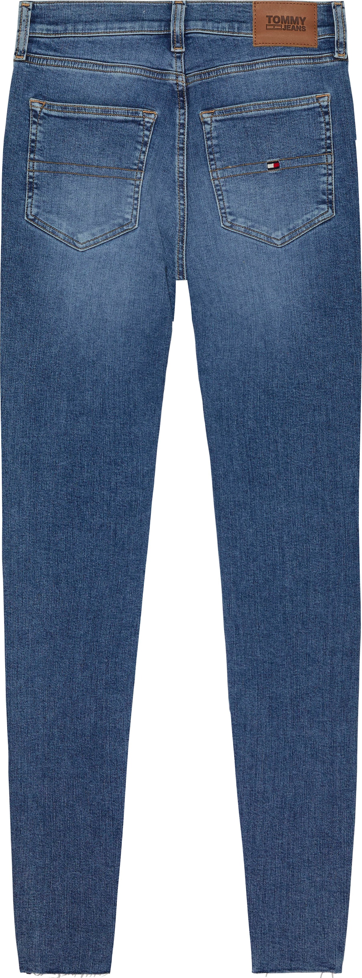 ♕ Tommy Jeans Skinny-fit-Jeans »Jeans SYLVIA HR SSKN CG4«, mit Logobadge  und Labelflags versandkostenfrei bestellen
