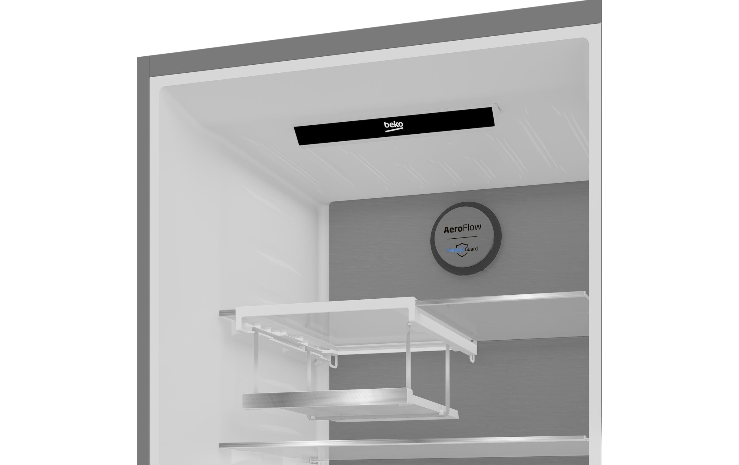 BEKO Combiné réfrigérateur/congélateur »KG540« 203,5 cm hoch 59,5 cm breit