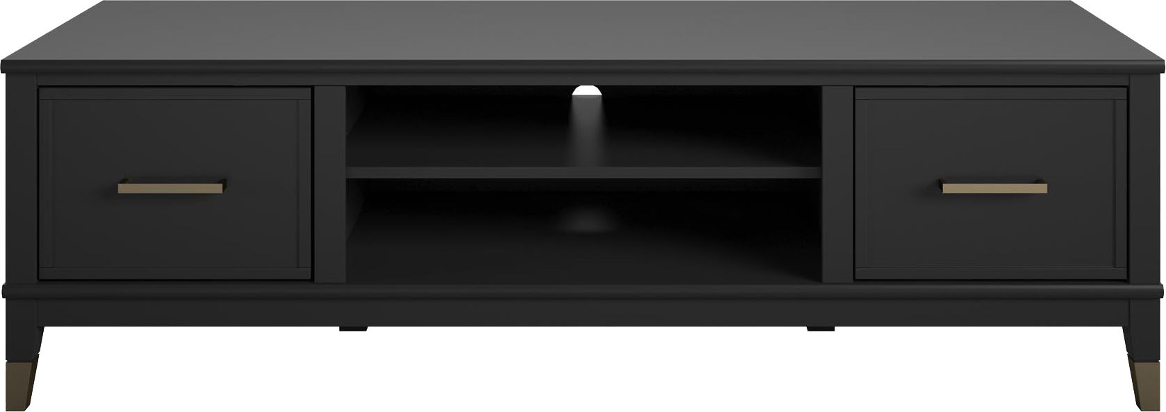 CosmoLiving by Cosmopolitan Lowboard »Westerleigh« Kommode mit 3 x Kabeldurchführungen, MDF, Breite 152 cm