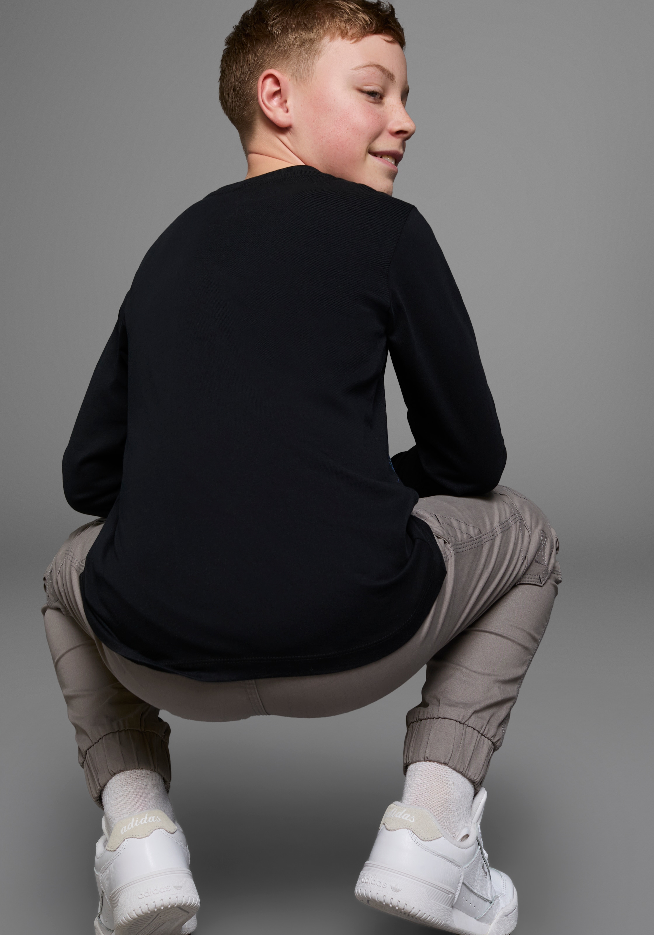 KIDSWORLD Langarmshirt »GAMER«, Langarm, Basic-Passform, mit trendigem Aufdruck