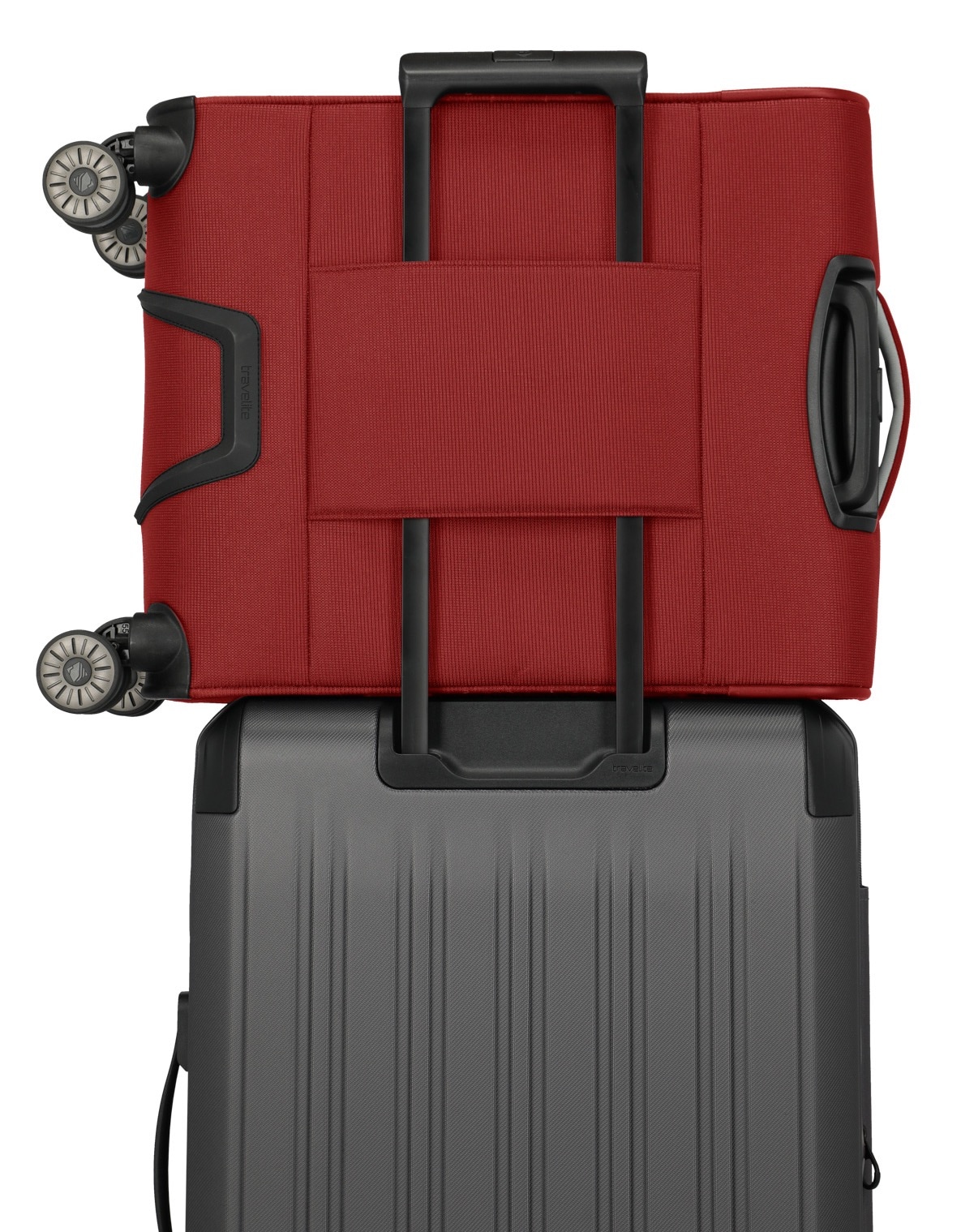 travelite Trolley pour bagages à main »JETPACK Multi Light 4 Cabin, konzipiert für Condor & Ryanair« 37 litre 4 Rollen Valise souple cabine pour la plupart des compagnies aériennes courantes