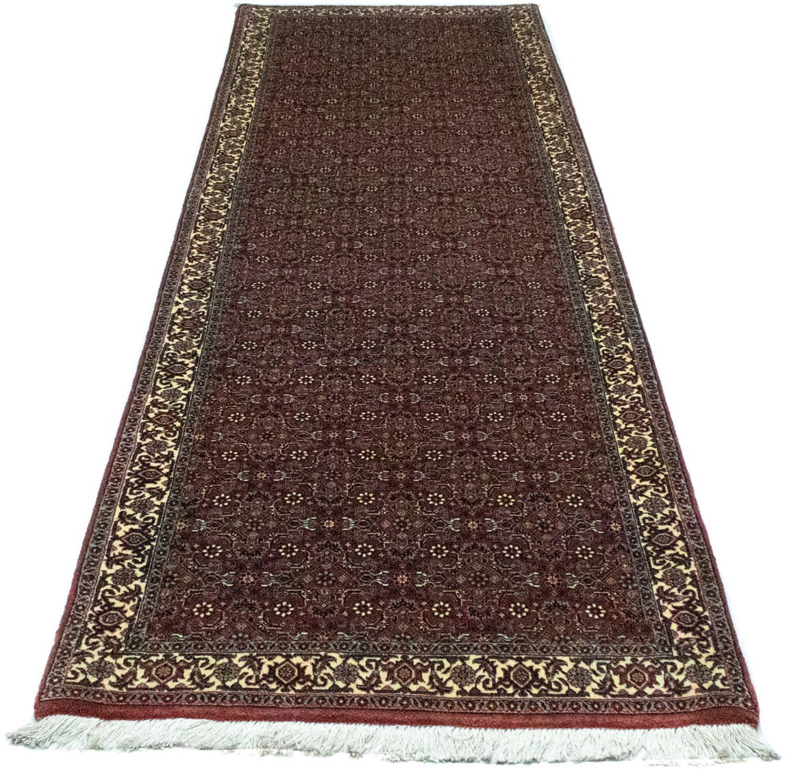 Image of morgenland Hochflor-Läufer »Bidjar Stark Gemustert Rosso 297 x 90 cm«, rechteckig, 1,5 mm Höhe, Unikat mit Zertifikat bei Ackermann Versand Schweiz