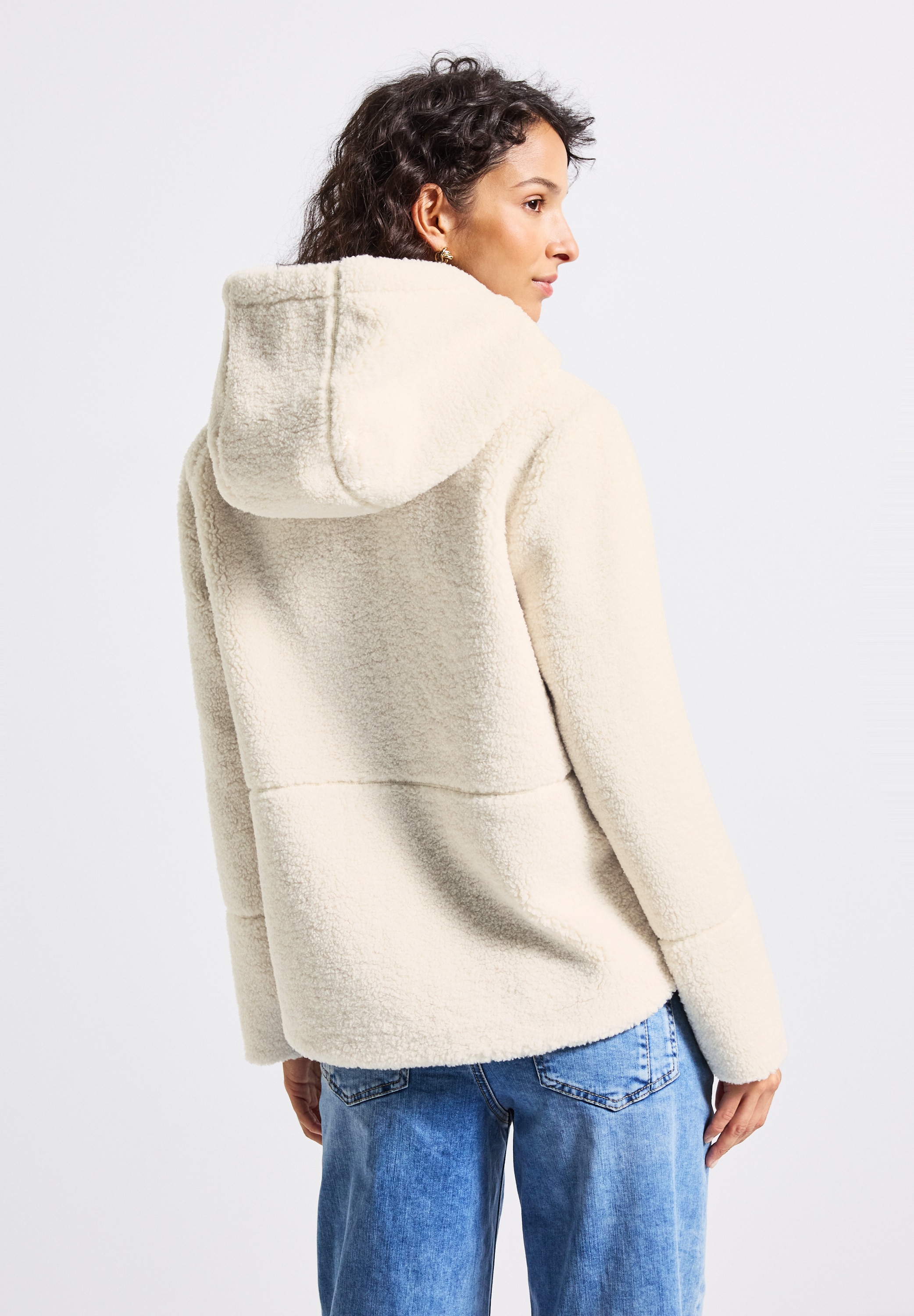 STREET ONE Outdoorjacke, mit Kapuze, mit Taschen