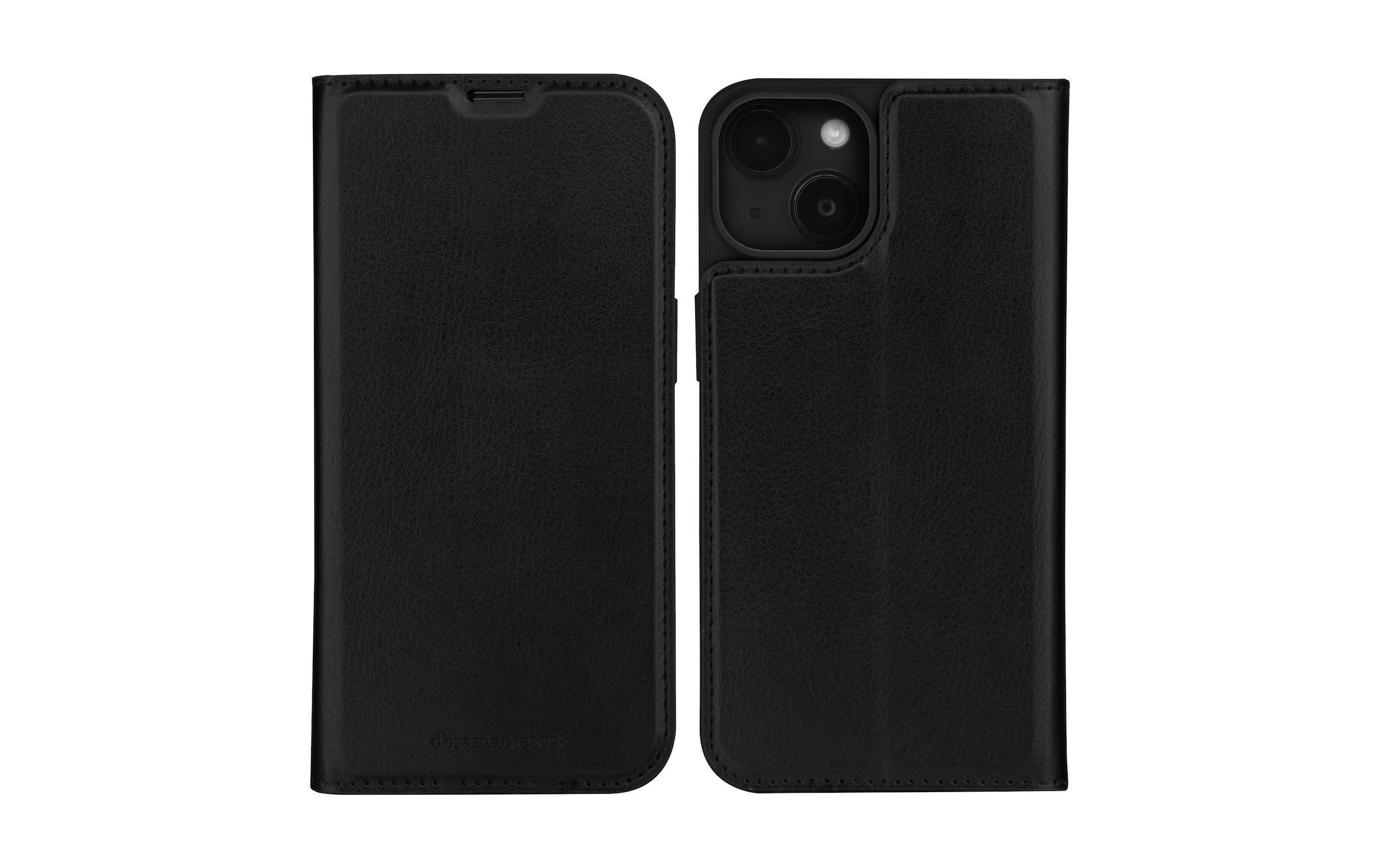 dbramante1928 Handyhülle »Oslo iPhone 15 Black Schwarz«, Apple iPhone 15