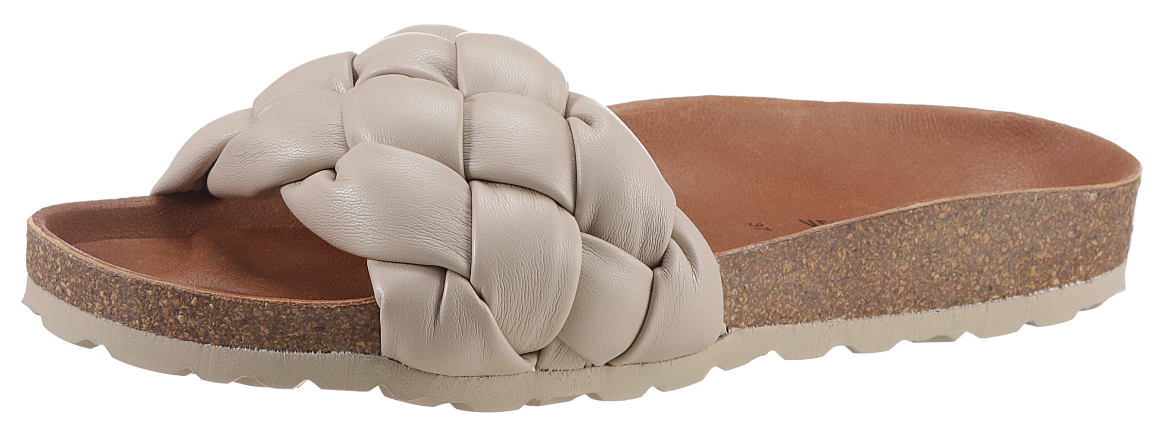 VERBENAS Pantolette »Rai Roda«, mit softer Flecht-Bandage kaufen