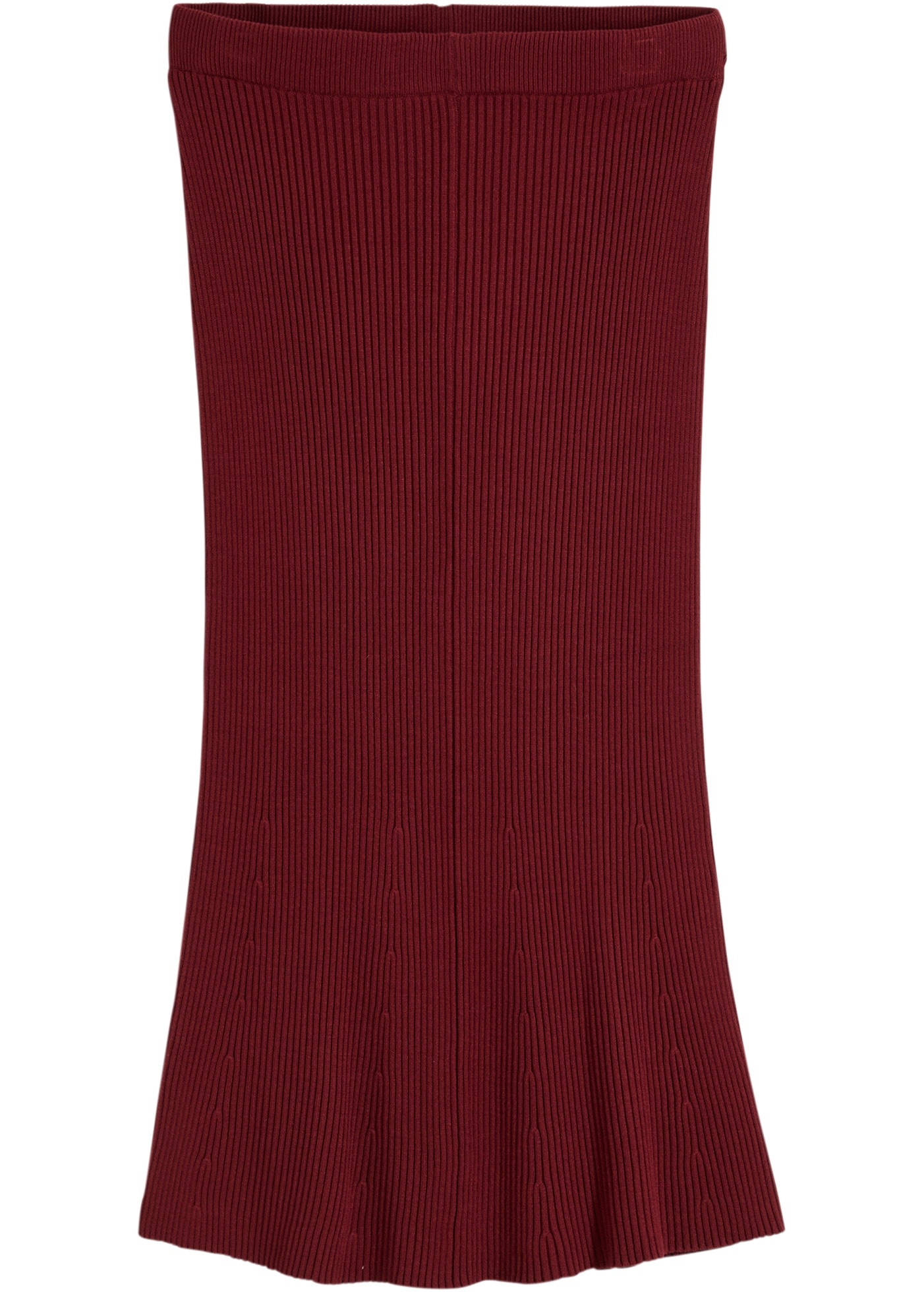 bonprix Jupe en tricot 3/4-Länge, mit Viskose