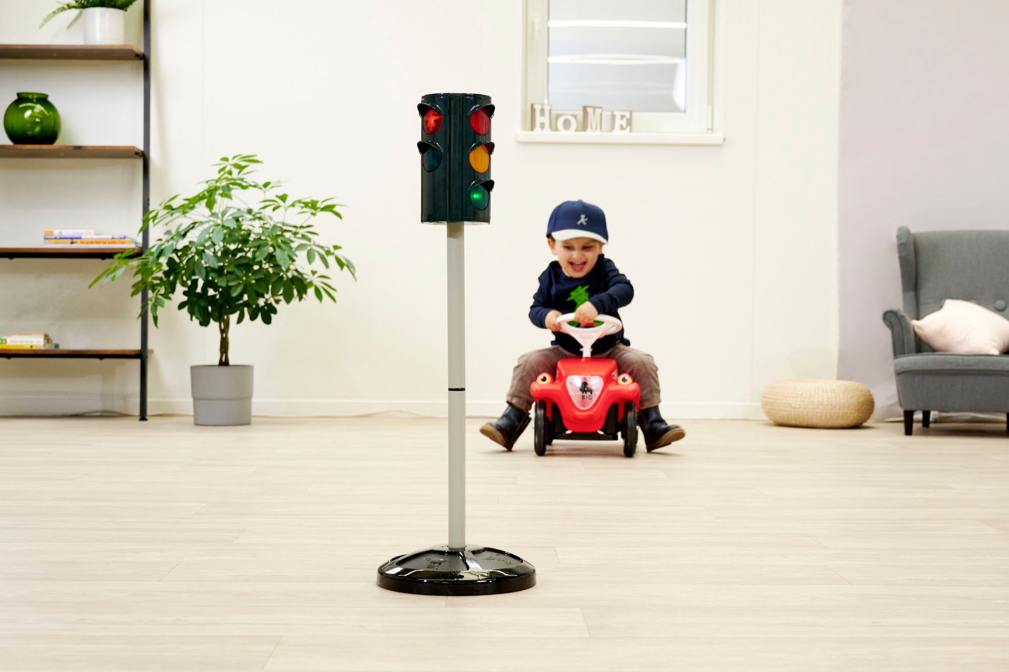 BIG Spiel-Ampelanlage »Verkehrsampel Ampelmann« mit Funktion