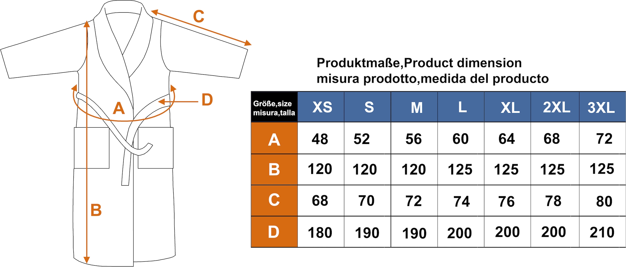 LeGer Home by Lena Gercke Unisex-Bademantel »Lovina gestreift, ideal für Sauna & Spa, Hotelbademantel, Morgenmantel« 1 Stk. Hoch-Tief, kuschelig weicher Fleece, plüsch, Damen und Herren, XS-3XL