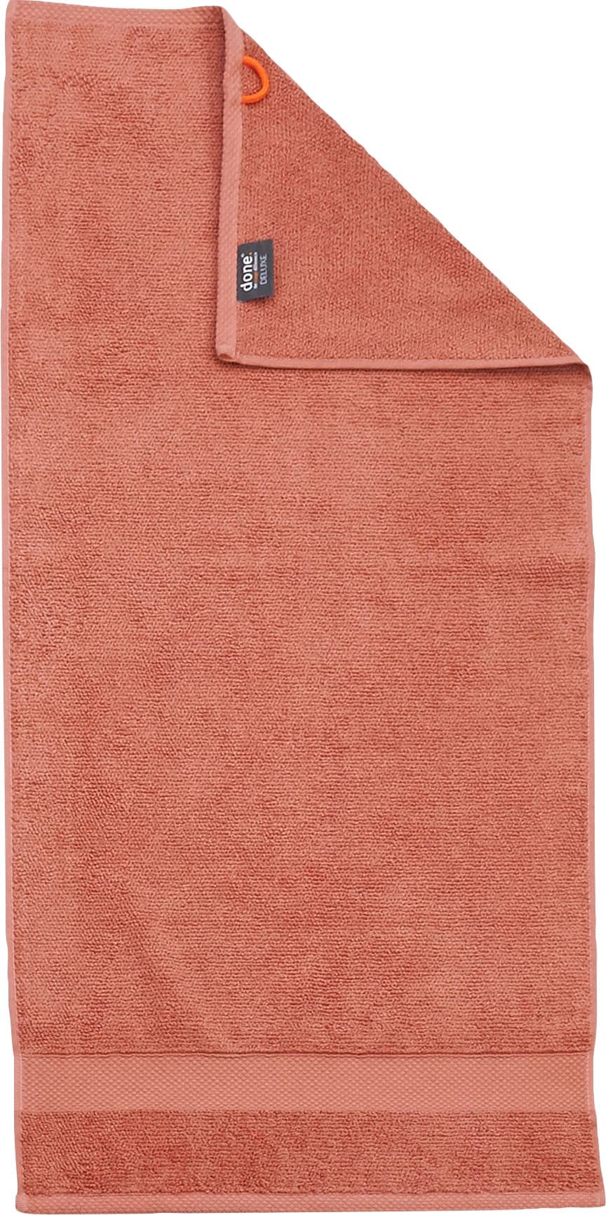 done.® Handtuch Set »Deluxe«, (Set, 2 St., 2 Handtücher (50x100 cm), Hotelqualität aus hochwertigem Zwirnfrottier