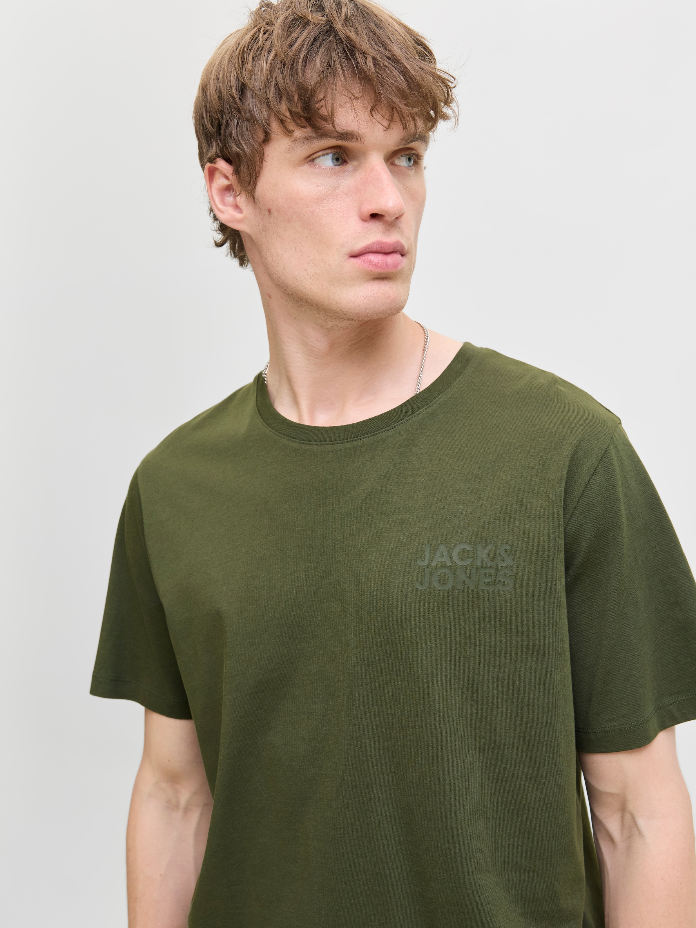 Jack & Jones Rundhalsshirt »JJECORP LOGO TEE SS«, mit Logo Print
