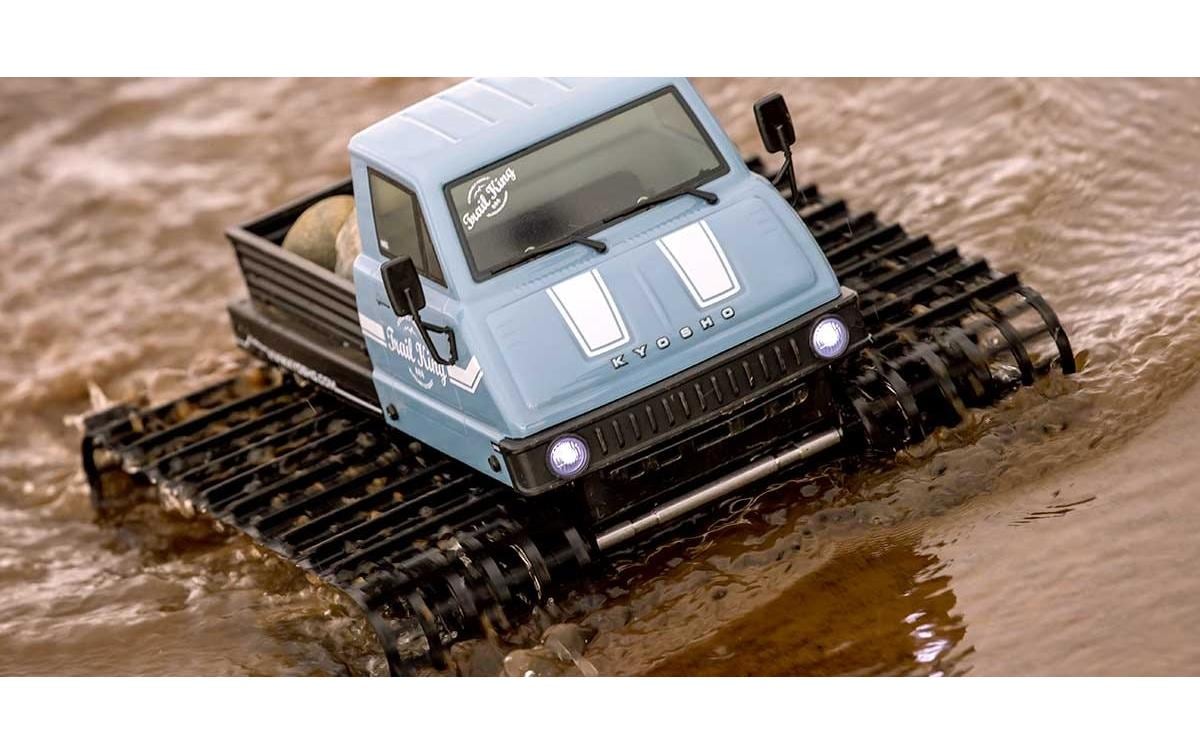 RC-Walze »Kyosho Europe Trail King RTR Blau«