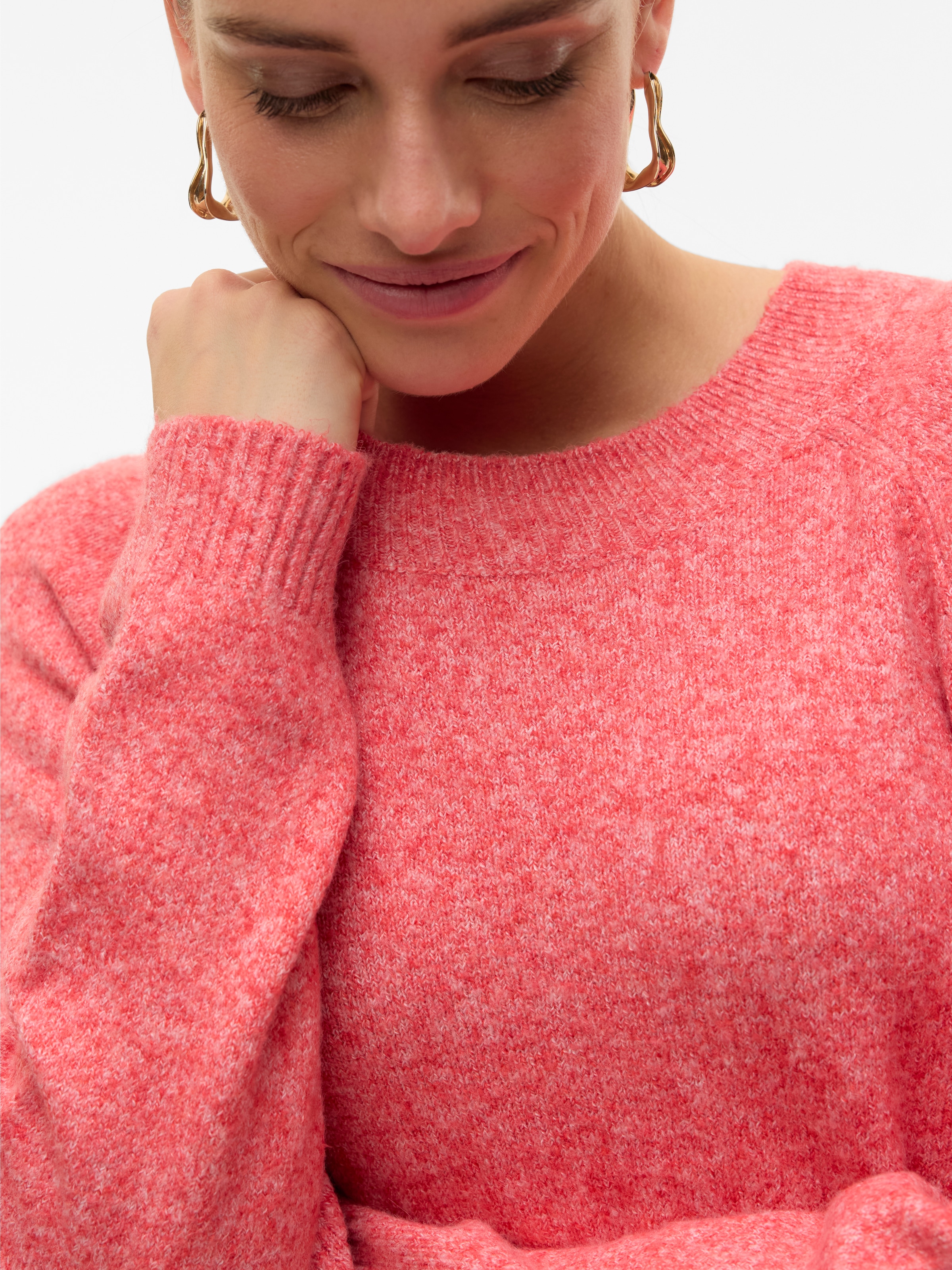 Vero Moda Rundhalspullover »VMDOFFY LS O-NECK BLOUSE GA NOOS«