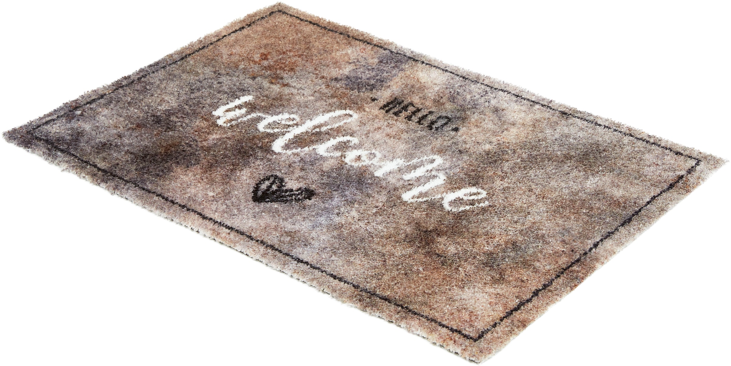 ASTRA Fussmatte »Pure&Soft 016« rechteckig 7 mm Höhe Sauberlaufmatte, weiche Oberfläche, waschbar, rutschfest