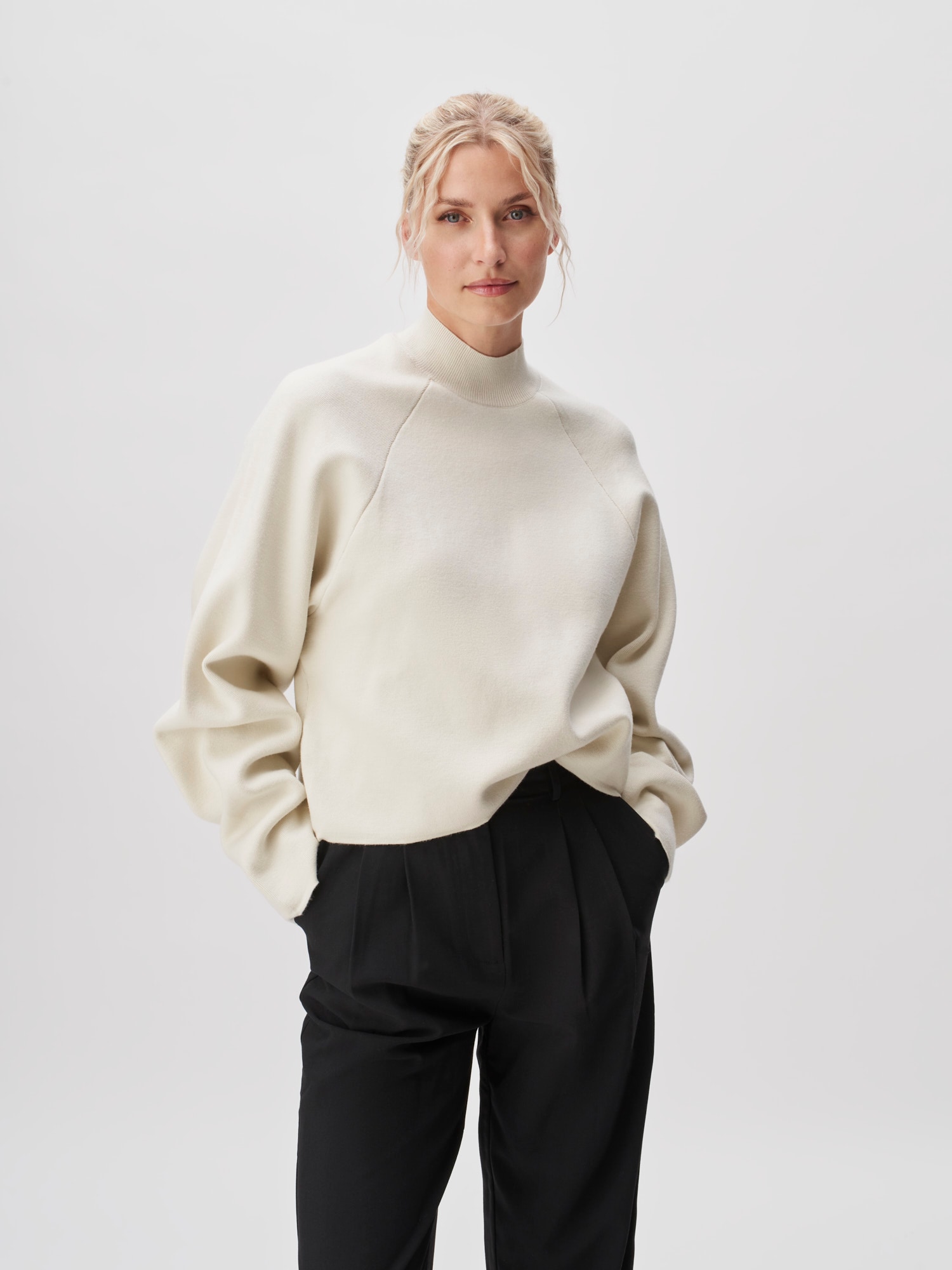 Image of LeGer Strickpullover "Heather, LeGer by Lena Gercke" Loose fit mit Rundhalsausschnitt