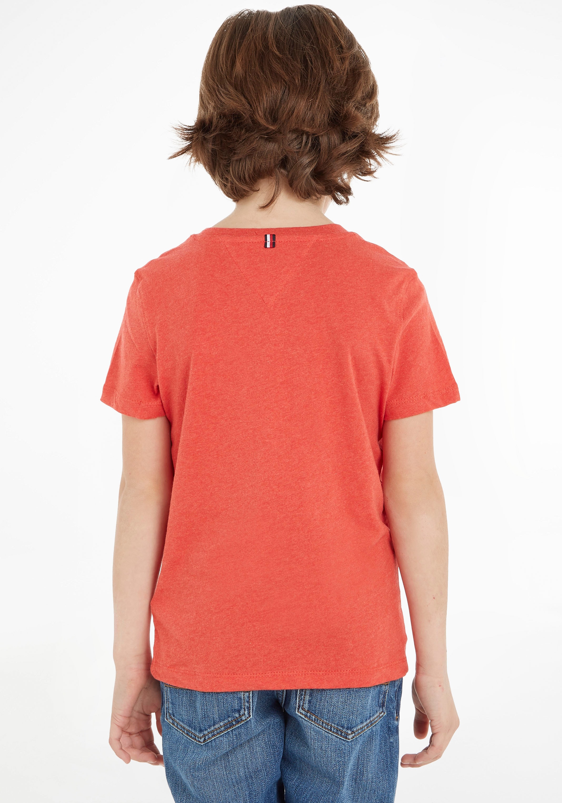 Tommy Hilfiger T-Shirt »BOYS BASIC Kids CN auf MiniMe KNIT«, Kinder Junior versandkostenfrei