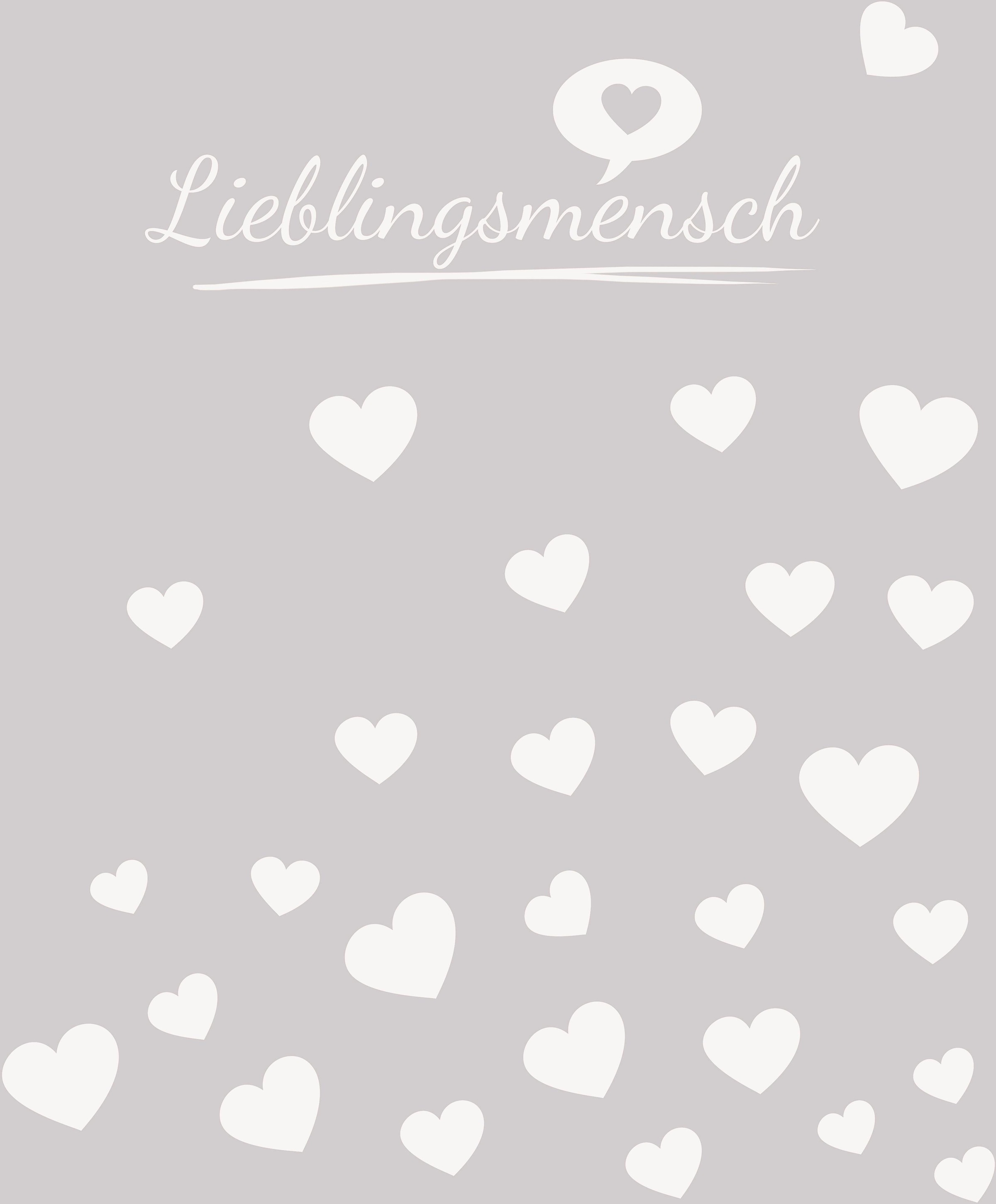 Image of Magma Heimtex Wohndecke »Lieblingsmensch«, mit tollem Lieblingsmensch Schriftzug, Kuscheldecke bei Ackermann Versand Schweiz