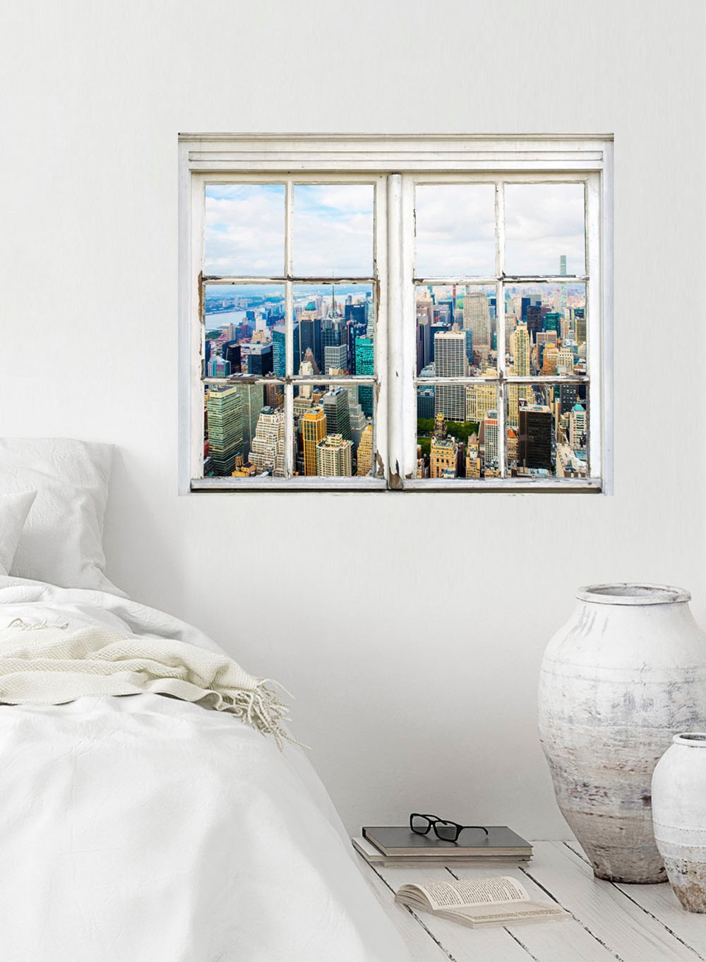 Image of queence Wandsticker "New York" Wandsticker, Wandbild, selbstklebend, Amerika