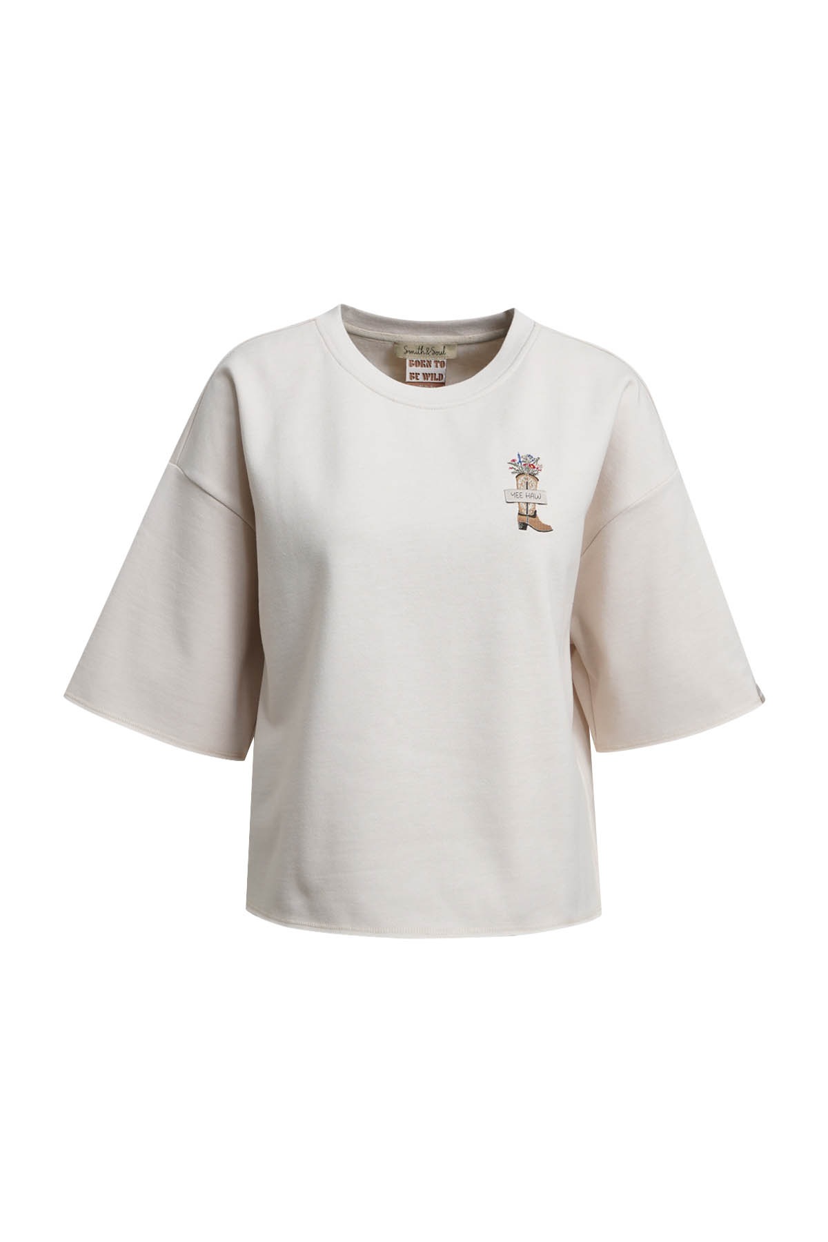Smith & Soul T-Shirt mit Print, Boxy Fit
