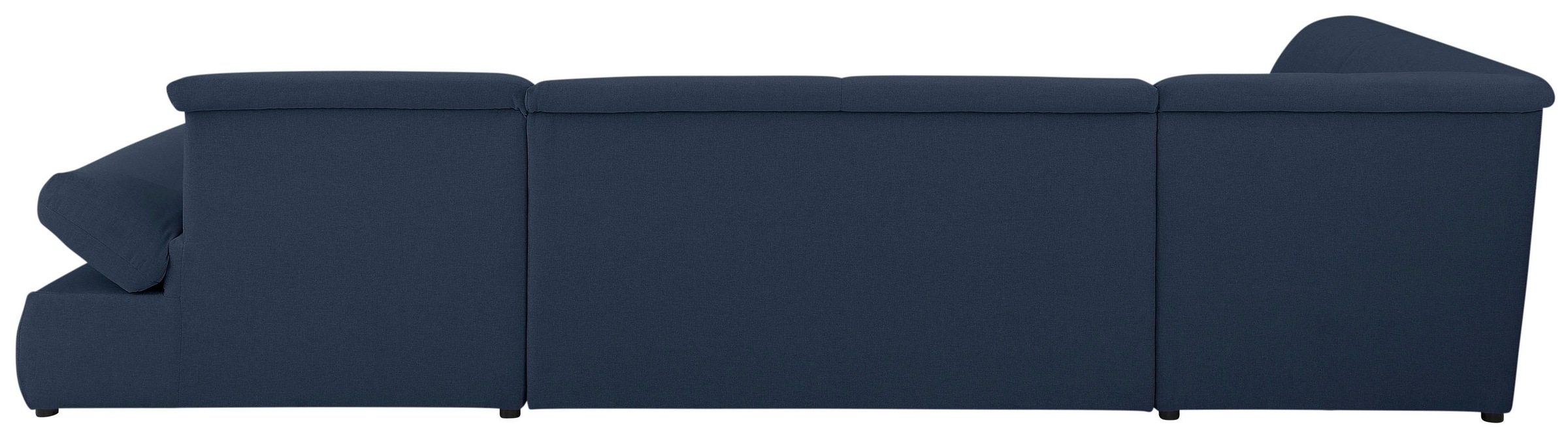 Home affaire Wohnlandschaft »Avesa U-Form« Wahlweise mit Armteilverstellung und Bettfunktion, B/T/H: 355/216/80cm