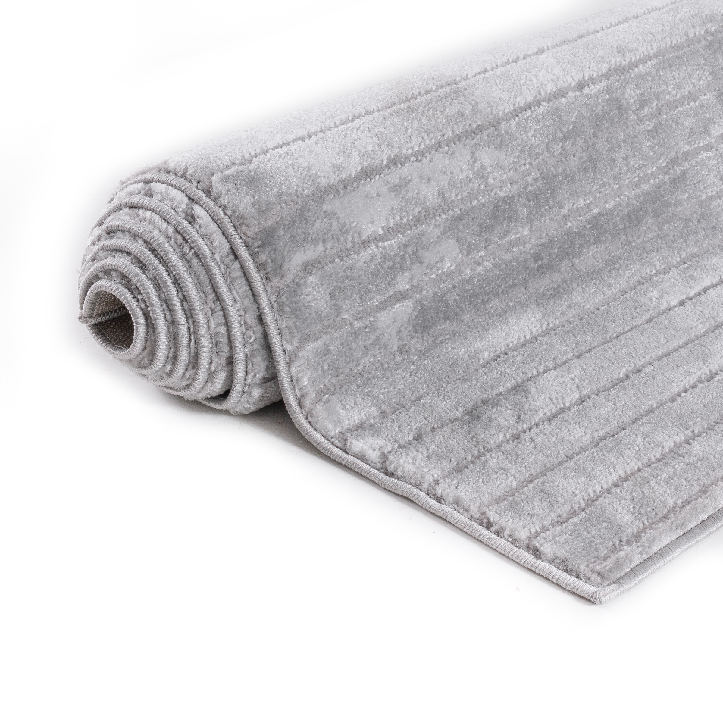 GOODproduct Teppich »Luvu, mit Hoch-Tief-Struktur« rechteckig 12 mm Höhe Modernes Design, Boho-Charme, dezenter Glanz, Wohnzimmer, Schlafzimmer