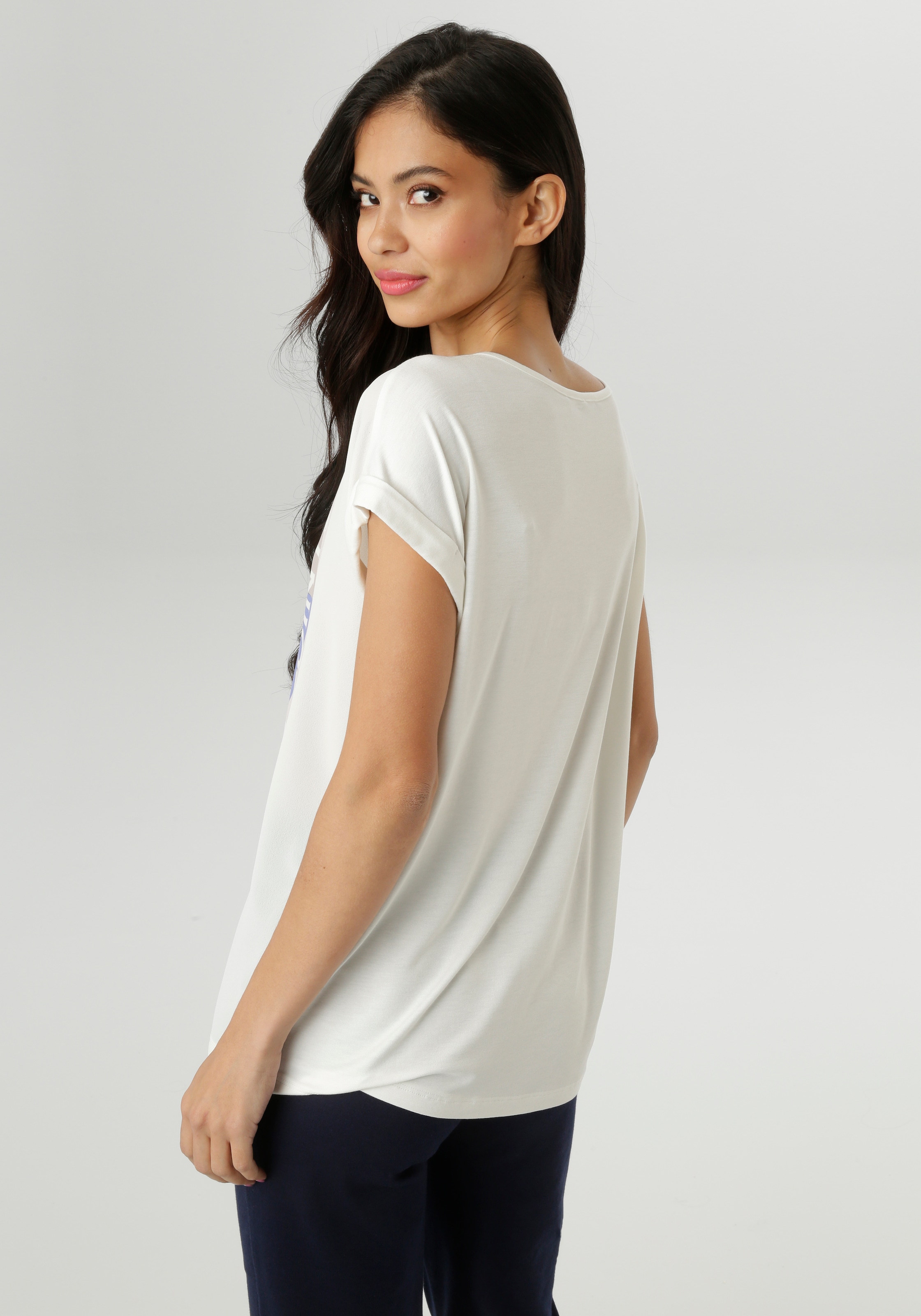 Aniston SELECTED Shirtbluse, im Materialmis - NEUE KOLLEKTION