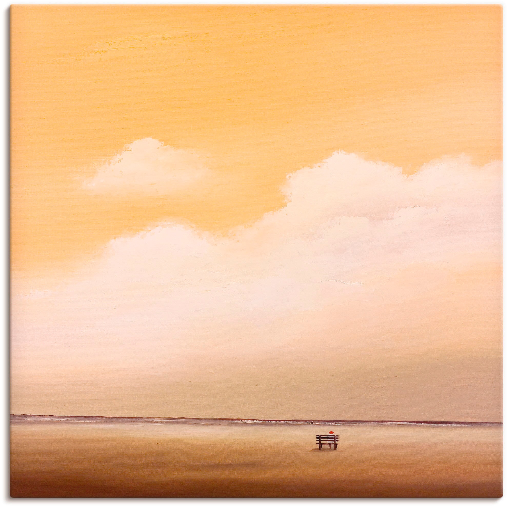 Image of Artland Leinwandbild "Träumen" Himmel 1 Stk. tlg. auf Holzrahmen gespannt