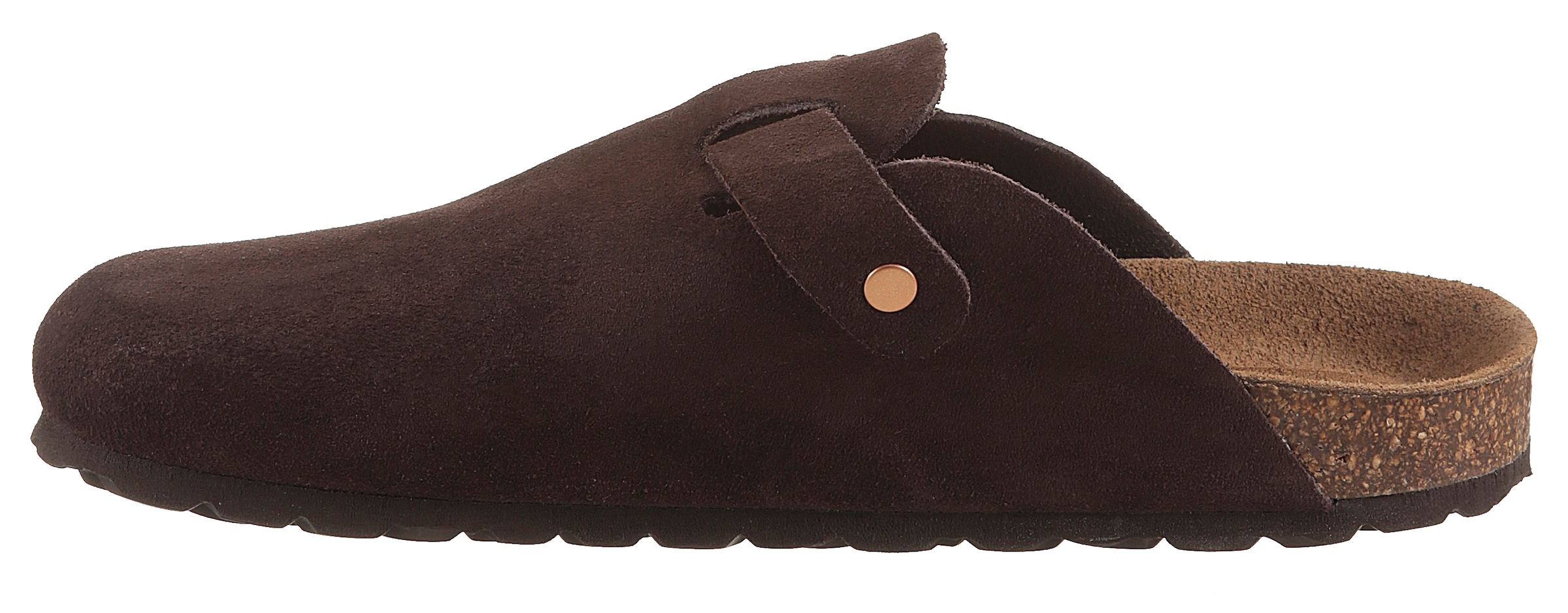 Aniston SHOES Sabot  Hausschuh, Sommerschuh, mit ergonomischem Fussbett