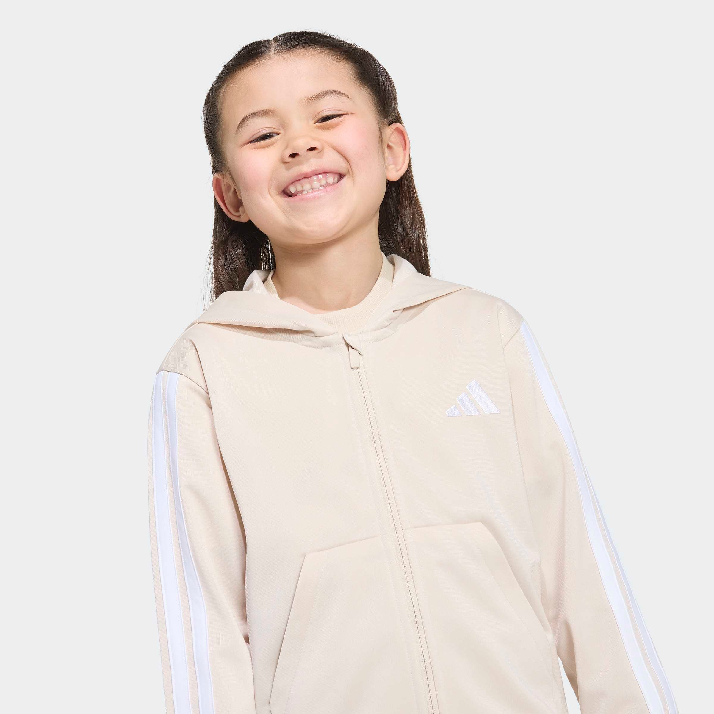 adidas Sportswear Combinaison d'entraînement »ESSENTIALS KIDS« 2 avec 3 bandes, en tissu jersey doux, avec technologie CLIMACOOL