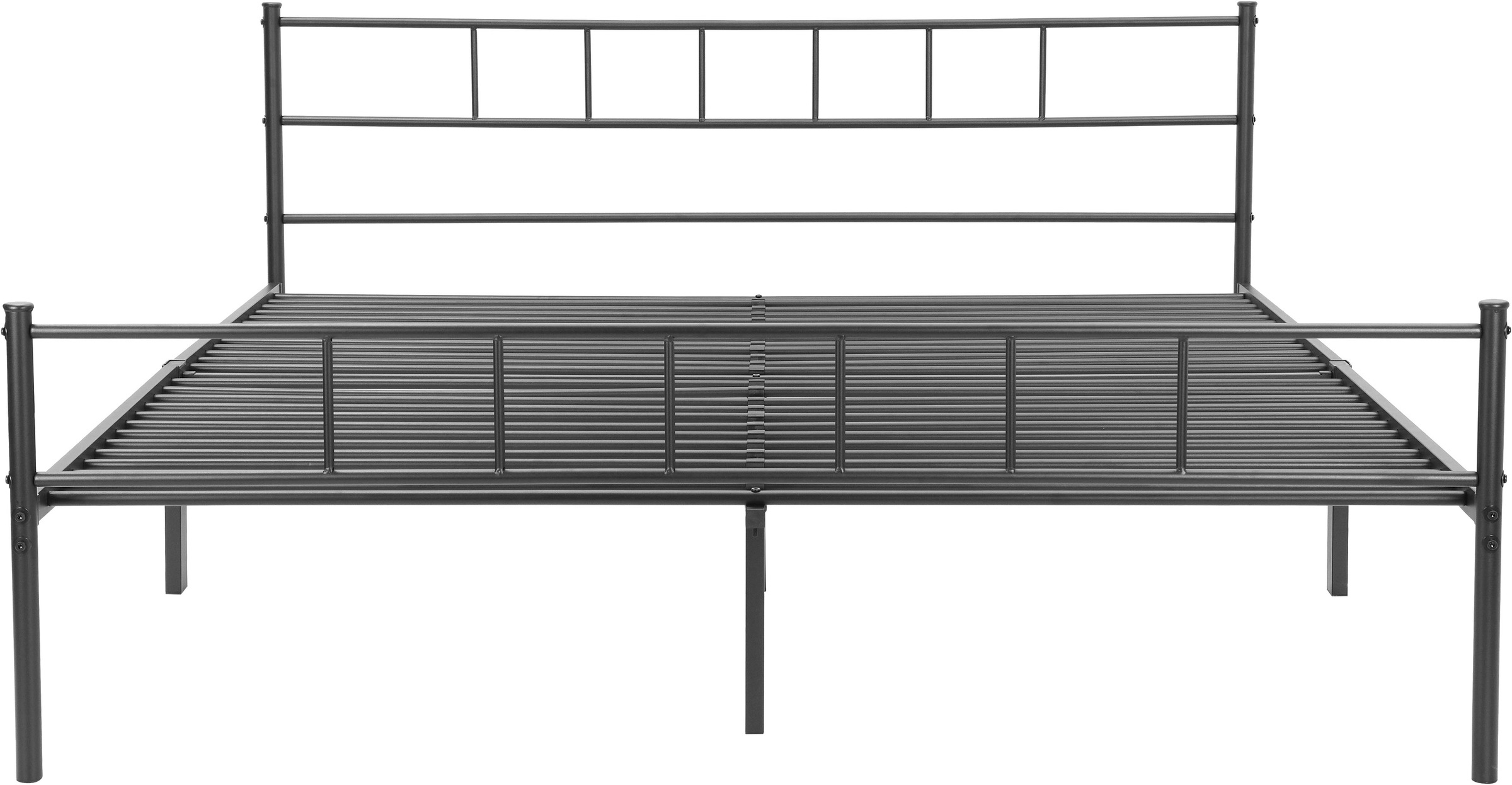 INOSIGN Metallbett »Amrum Bett Bettgestell Bettrahmen Einzelbett Doppelbett Stahlbett«, (2m Länge und in 4 Breiten wählbar - 90, 140, 160, 180 cm), Schlafzimmerbett inkl. 26 Lattenroste zum Schutz der Matratze