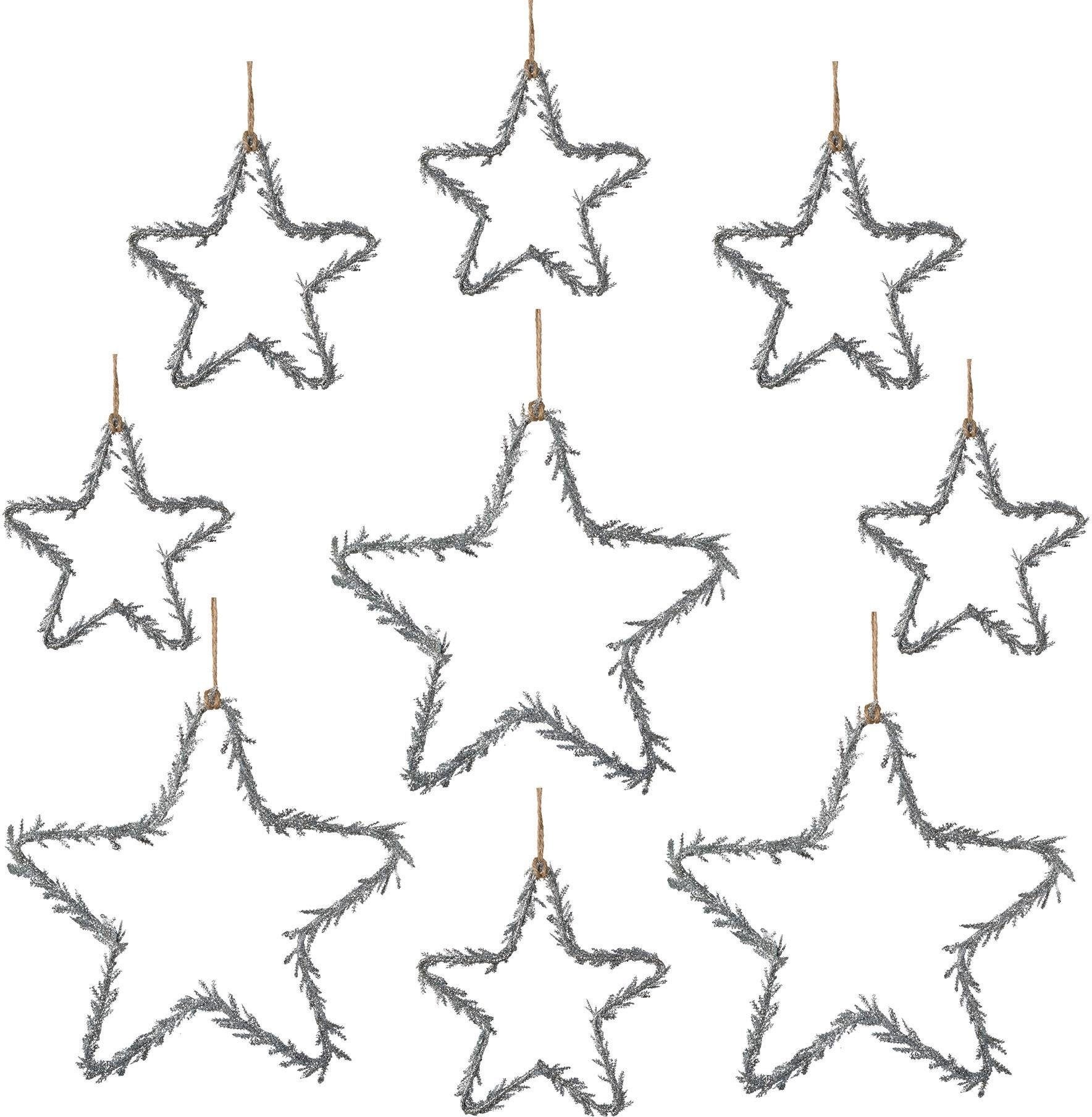 Image of Creativ deco Dekostern »Glitter«, (9 St.) bei Ackermann Versand Schweiz