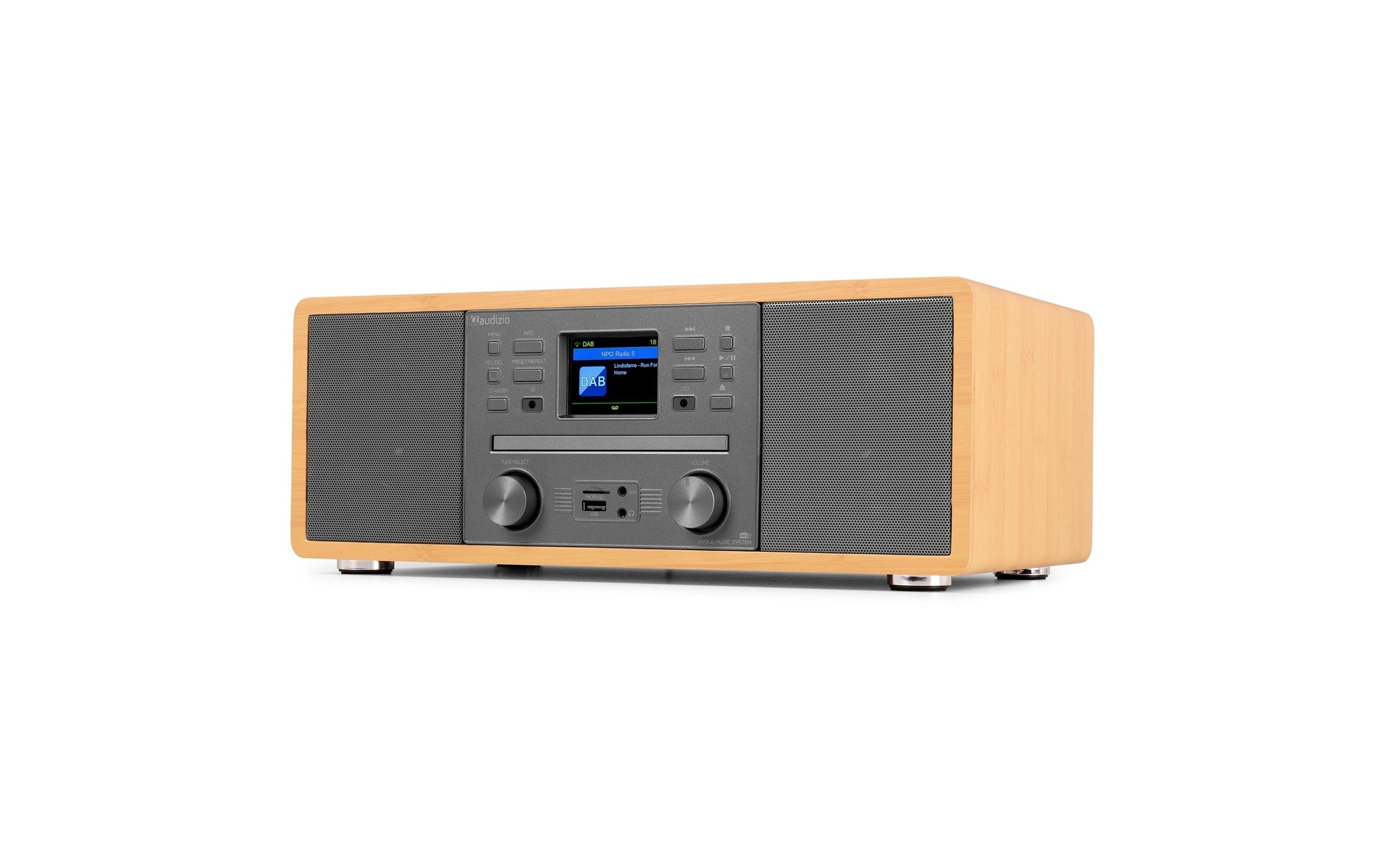 AUDIZIO Digitalradio (DAB+) »Avola-BMB DAB+/FM Radio mit BT u. CD, WLAN« ( )