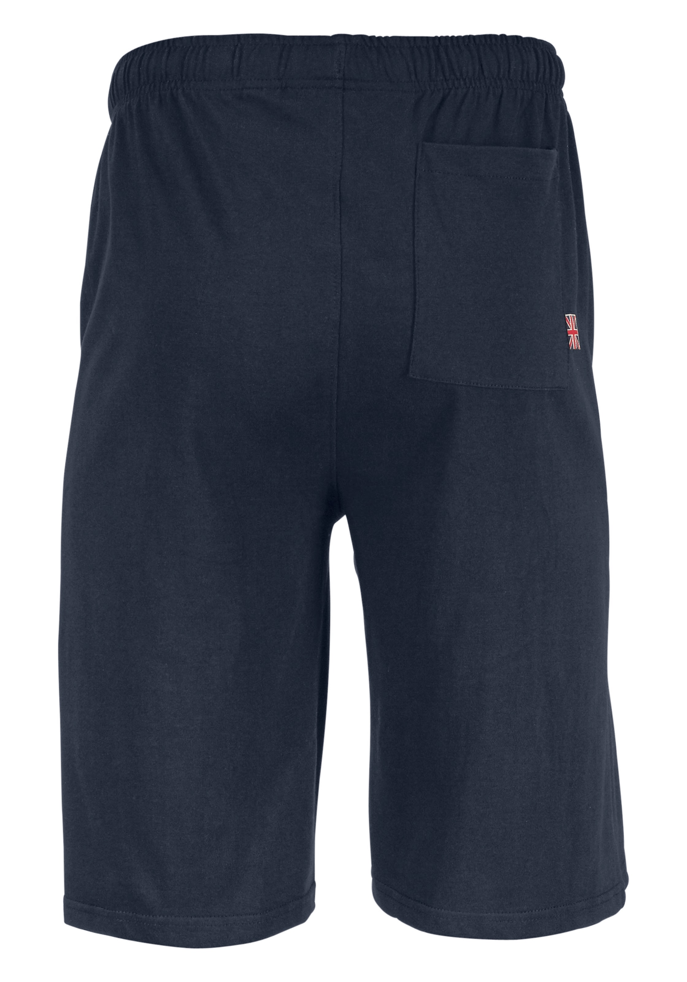 Lonsdale Sweatshorts »LOGO JAM«  avec poches latérales fendues, en coton, coupe confortable
